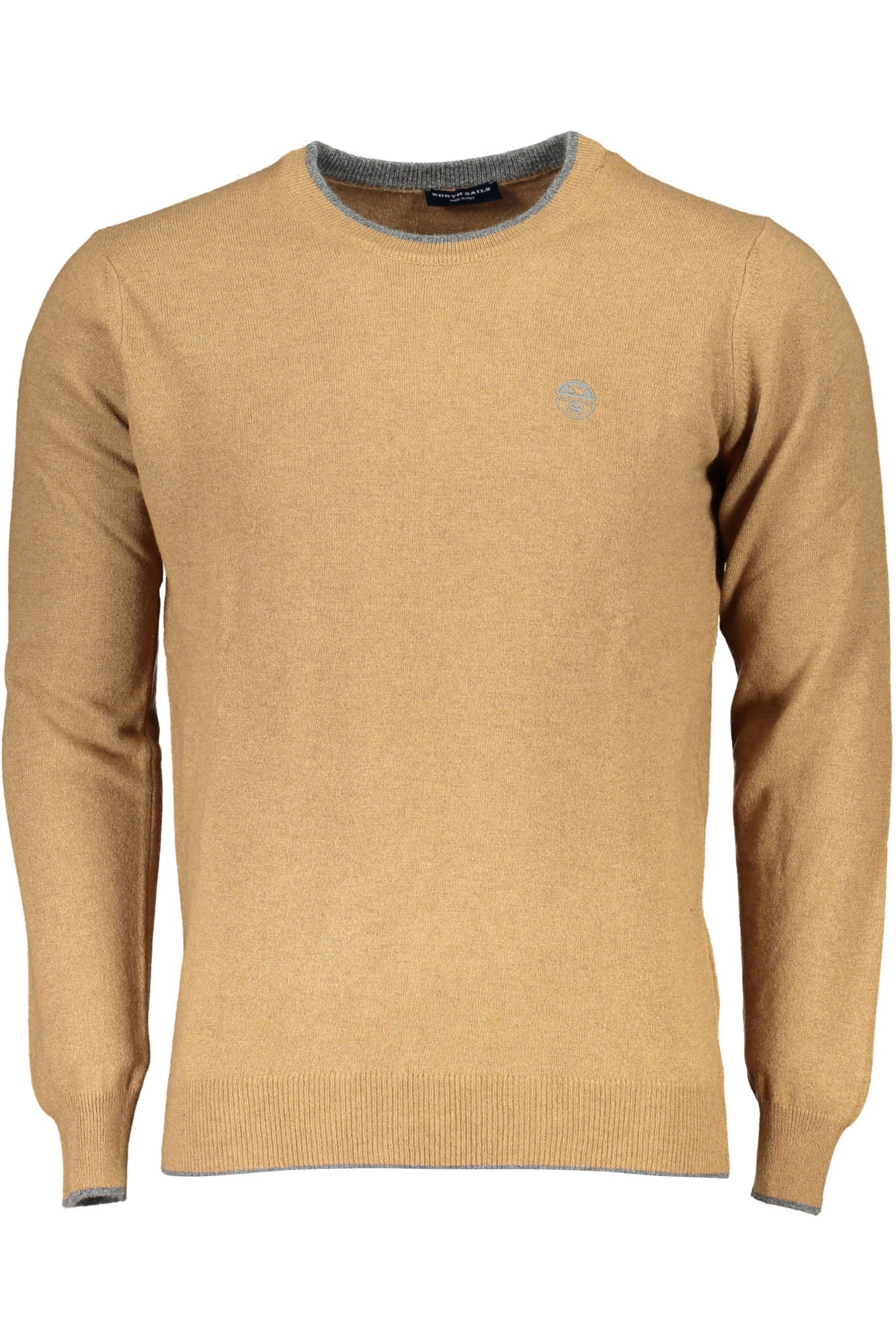 NORTH SAILS BROWN MEN'S SWEATER
