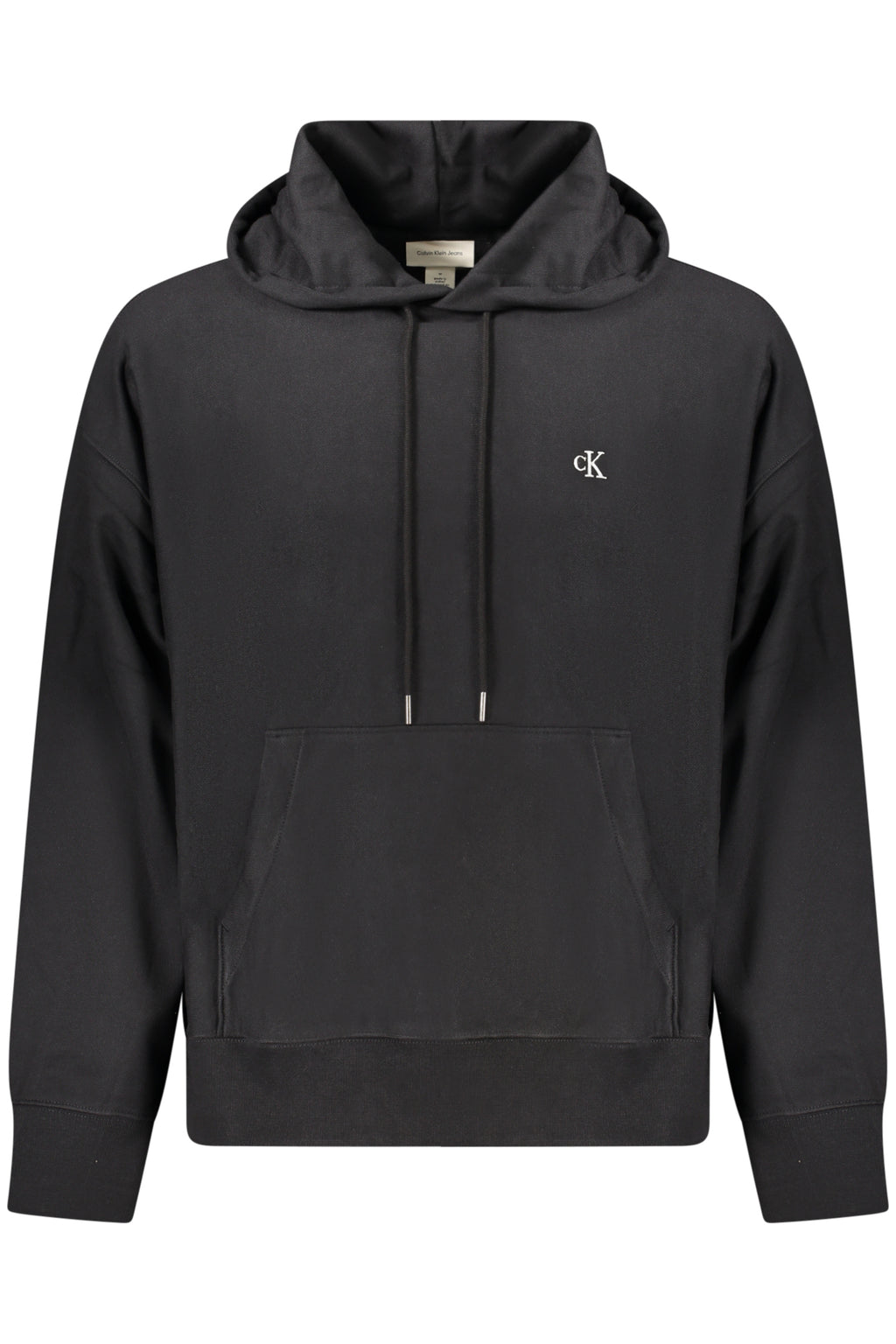 CALVIN KLEIN MEN'S BLACK ZIP-UP SWEATSHIRT