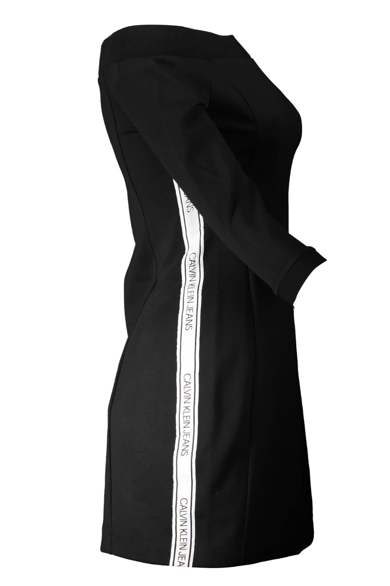 CALVIN KLEIN BLACK WOMAN SHORT DRESS