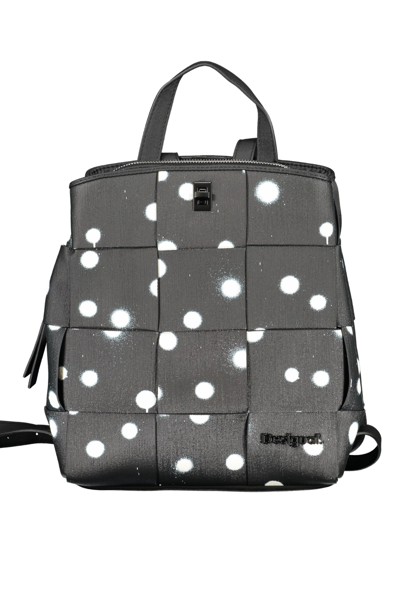 DESIGUAL BLACK WOMEN'S BACKPACK
