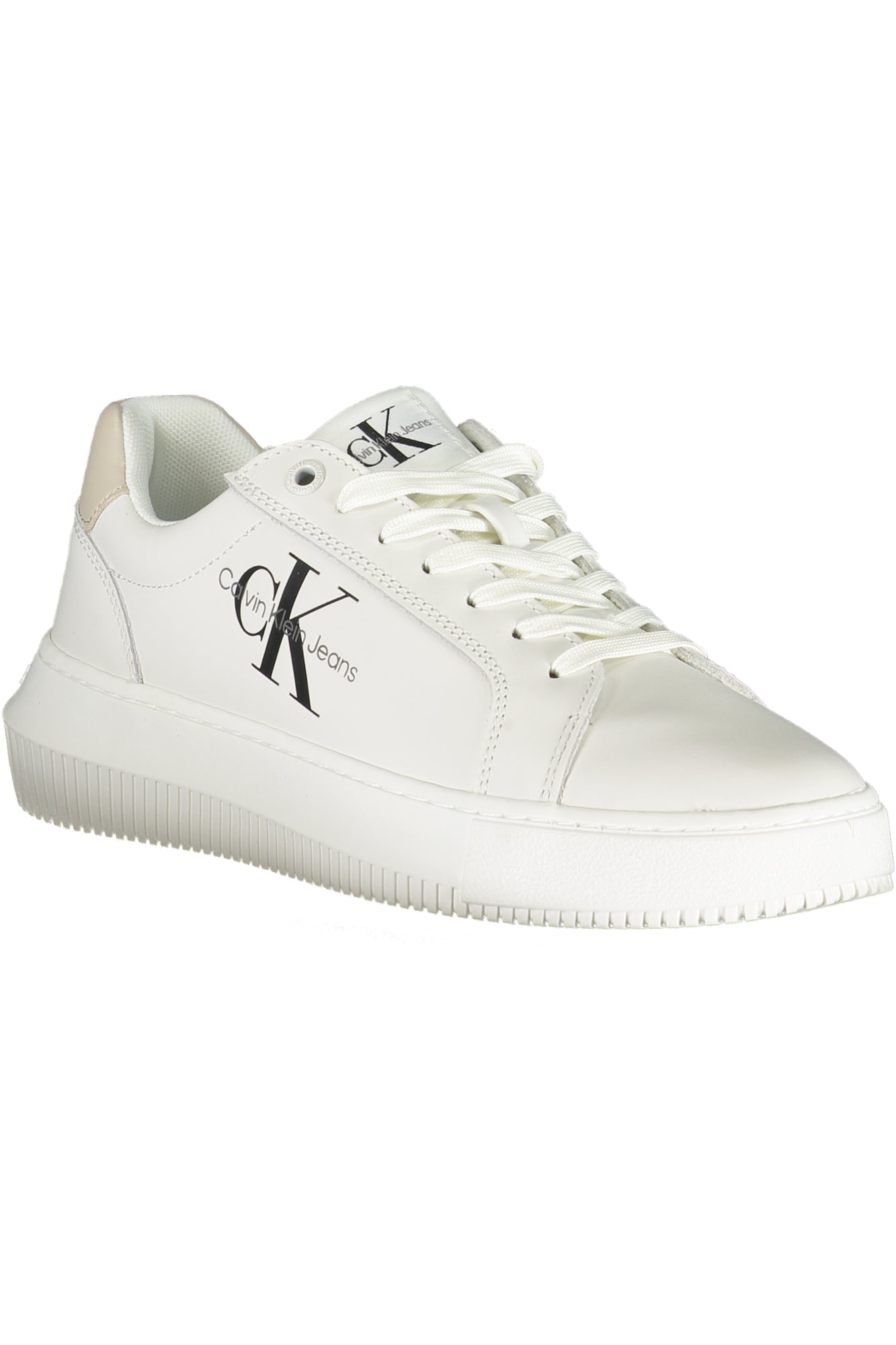 CALVIN KLEIN WHITE WOMEN'S SPORTS SHOES