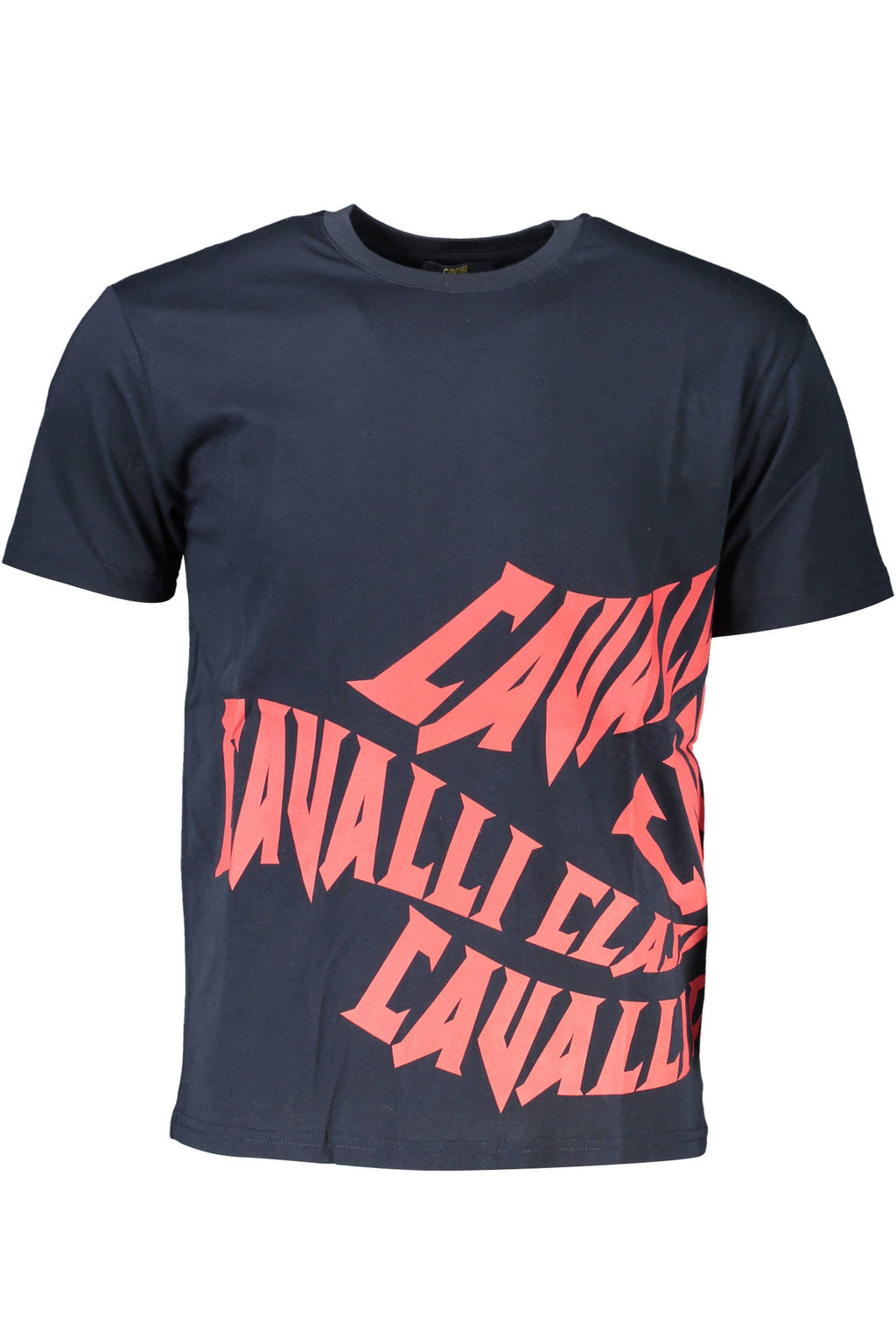 CAVALLI CLASS T-SHIRT SHORT SLEEVE MAN BLUE