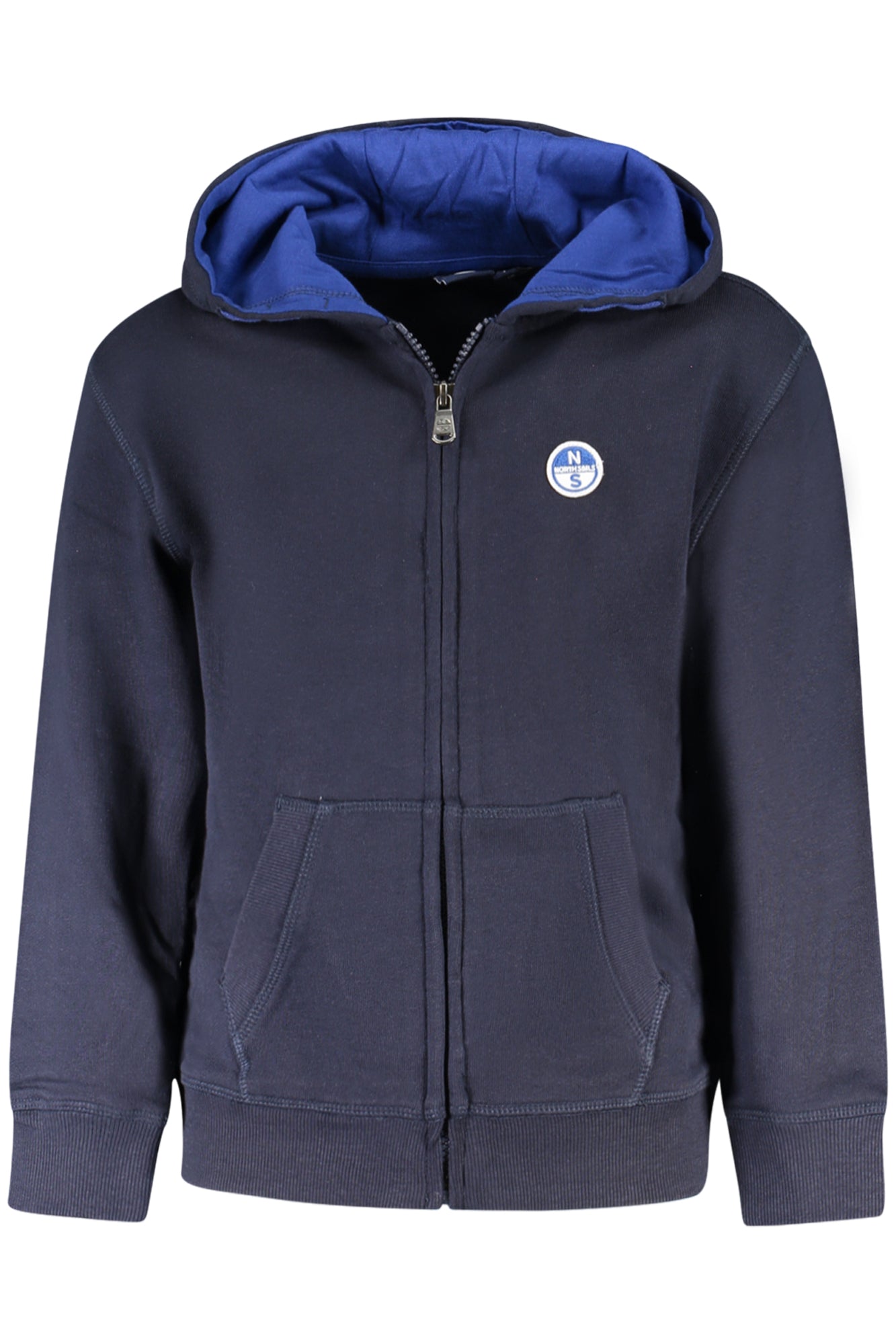 NORTH SAILS KIDS' ZIP-UP SWEATSHIRT BLUE