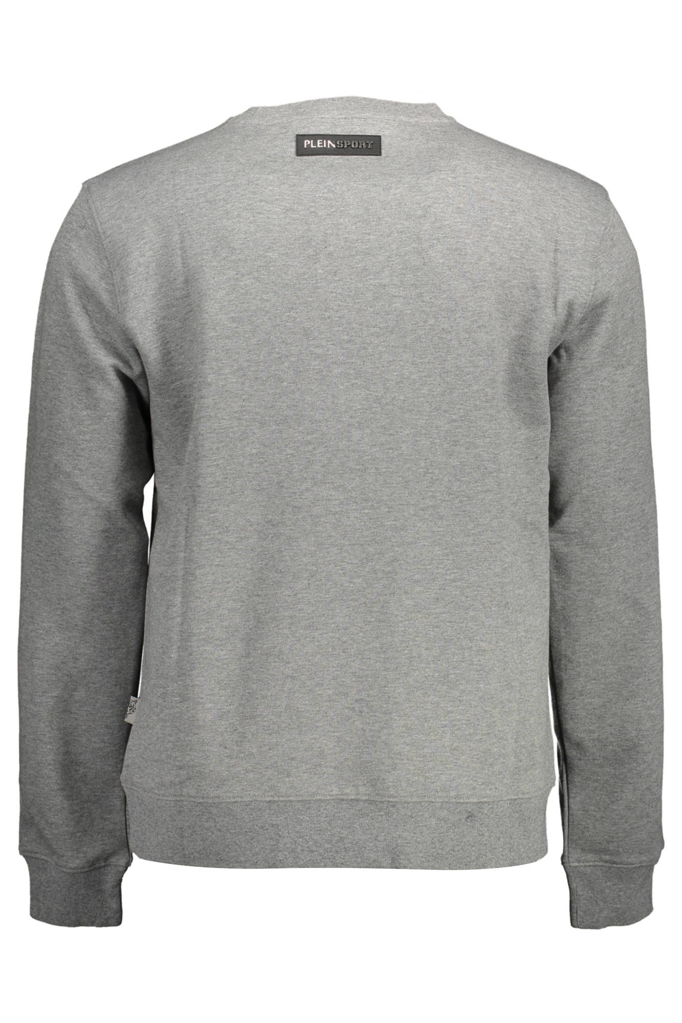 PLEIN SPORT SWEATSHIRT WITHOUT ZIP MAN GRAY