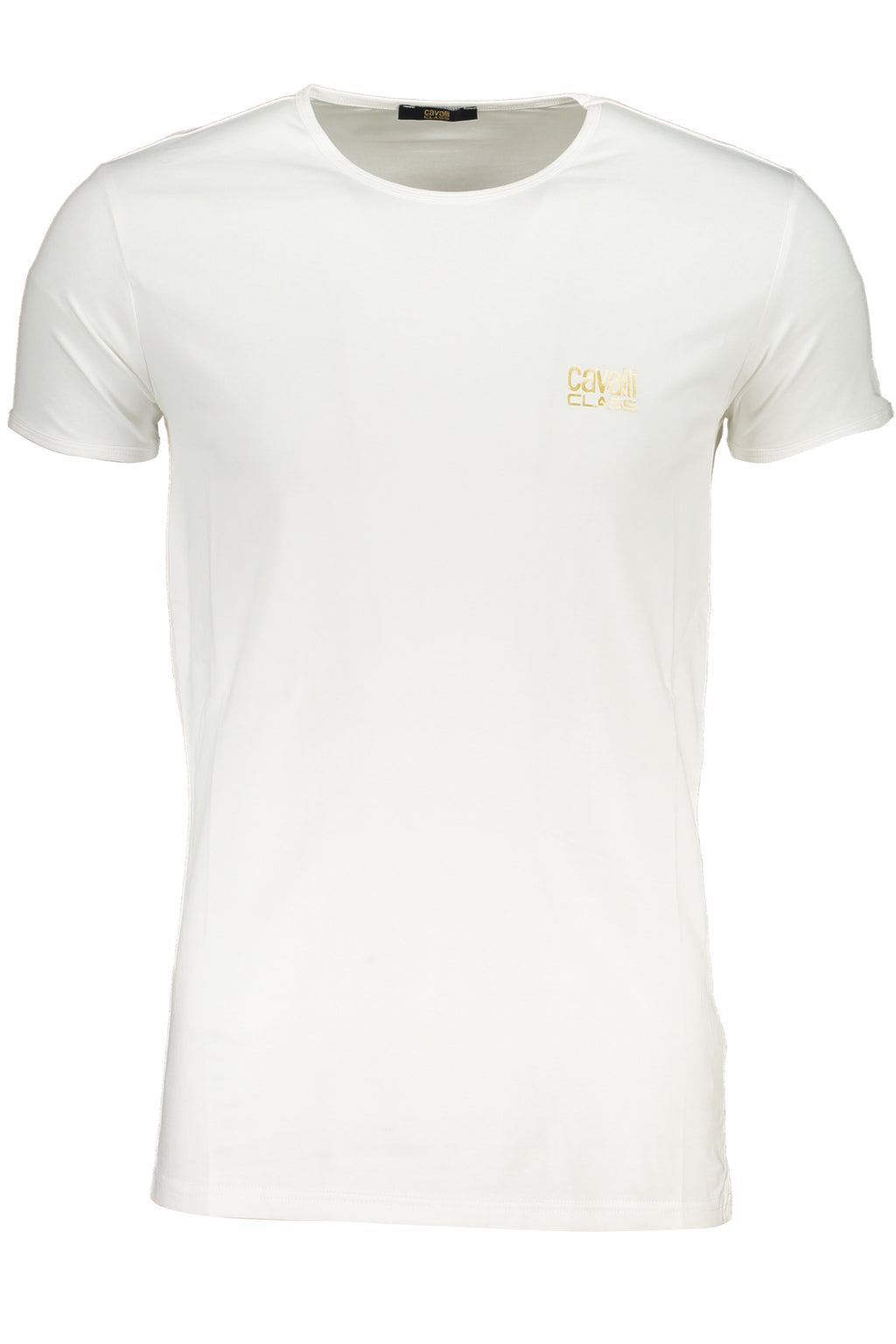 CAVALLI CLASS MEN'S SHORT SLEEVED T-SHIRT WHITE