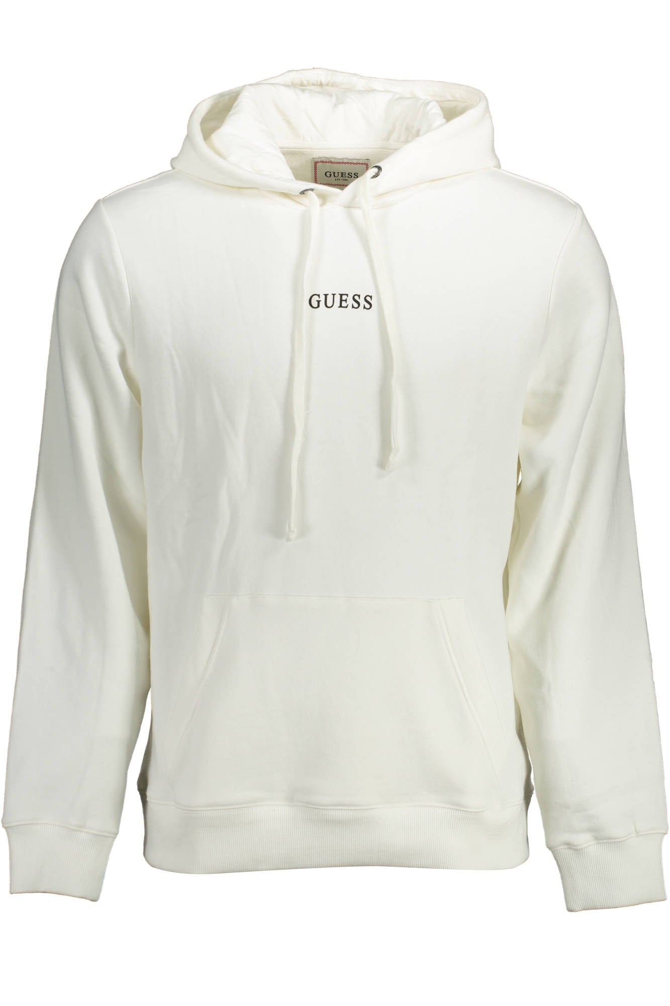 GUESS JEANS SWEATSHIRT WITHOUT ZIP MAN WHITE