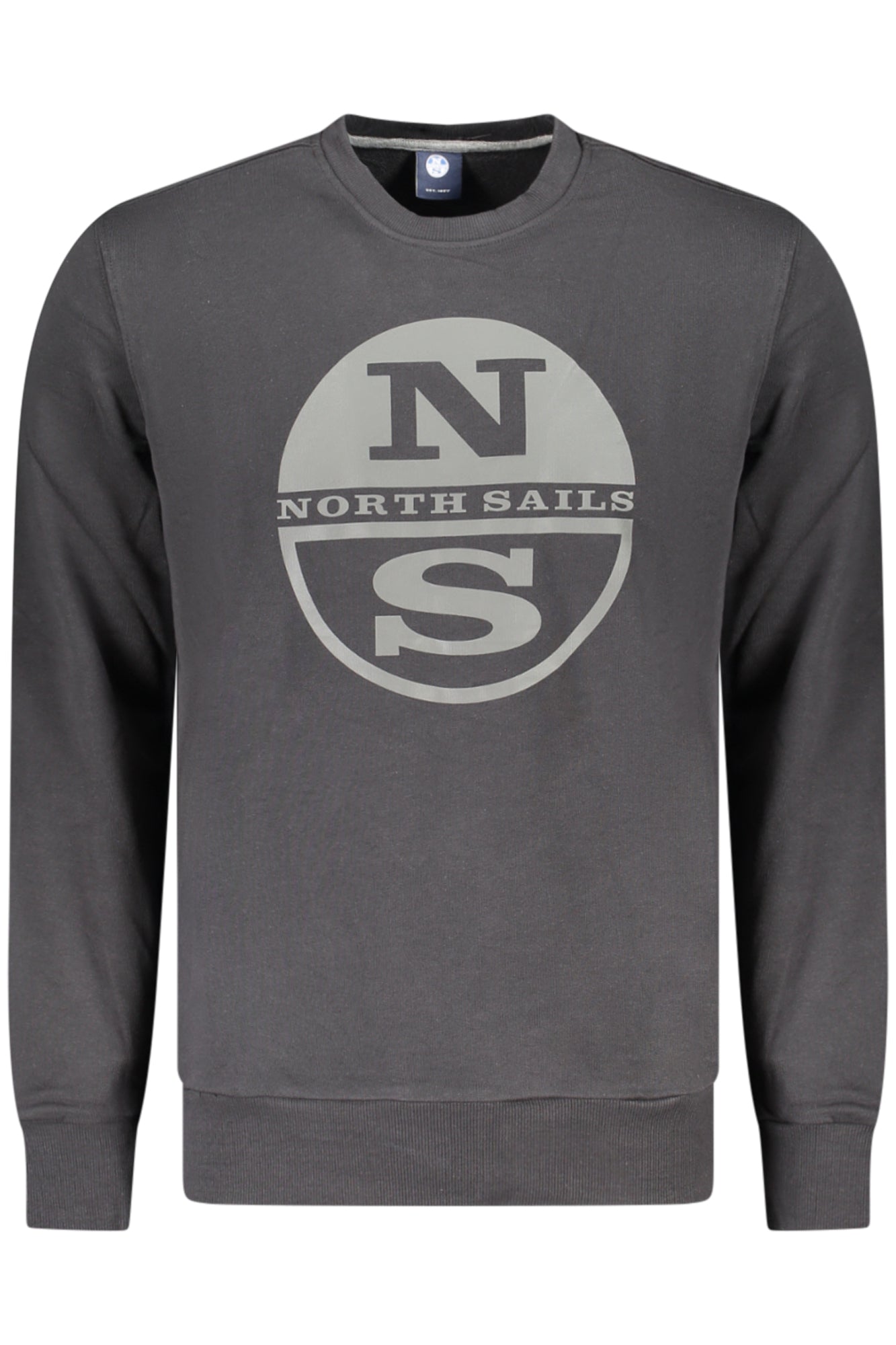 NORTH SAILS MEN'S BLACK ZIP-UP SWEATSHIRT