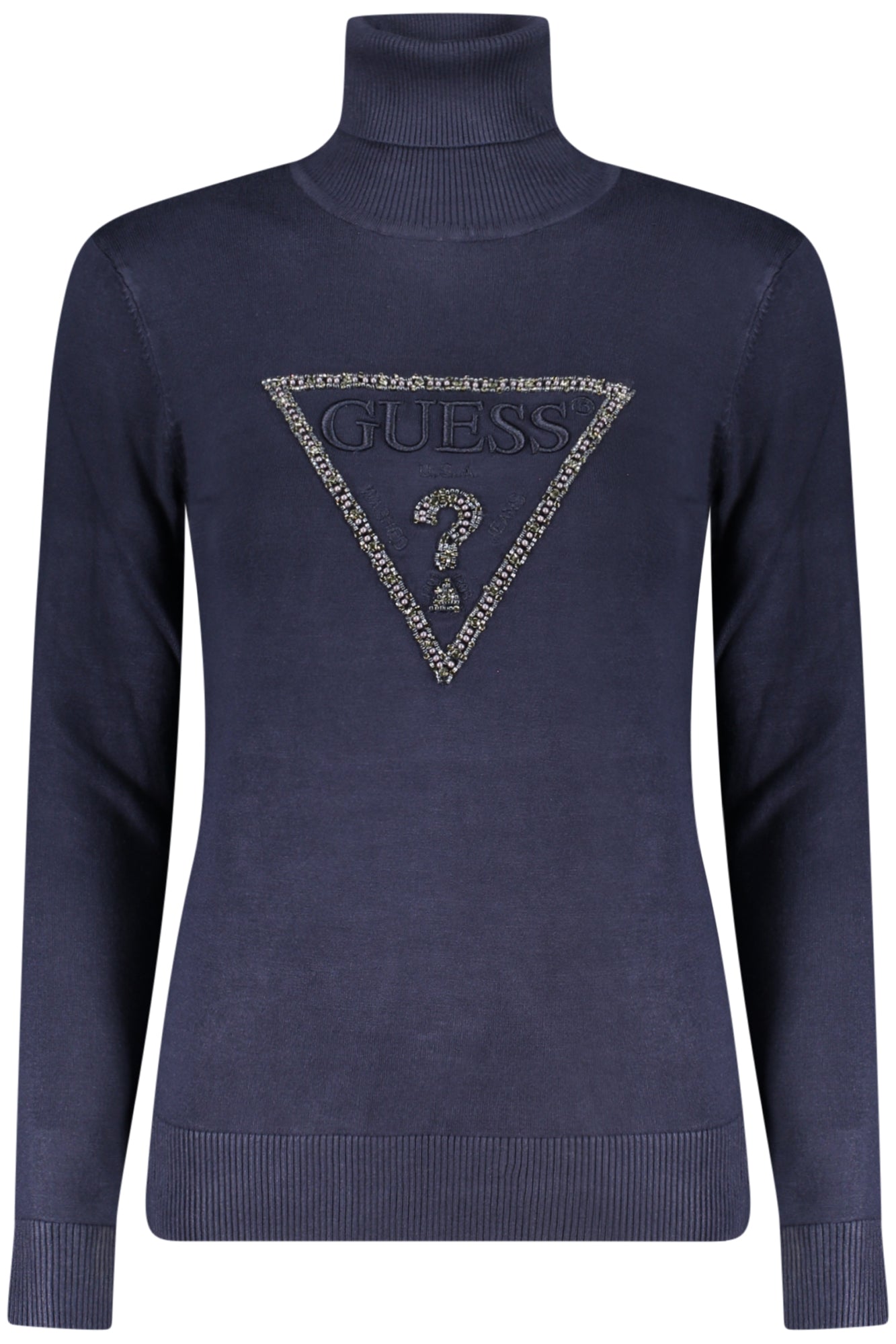 GUESS JEANS WOMEN'S BLUE SWEATER