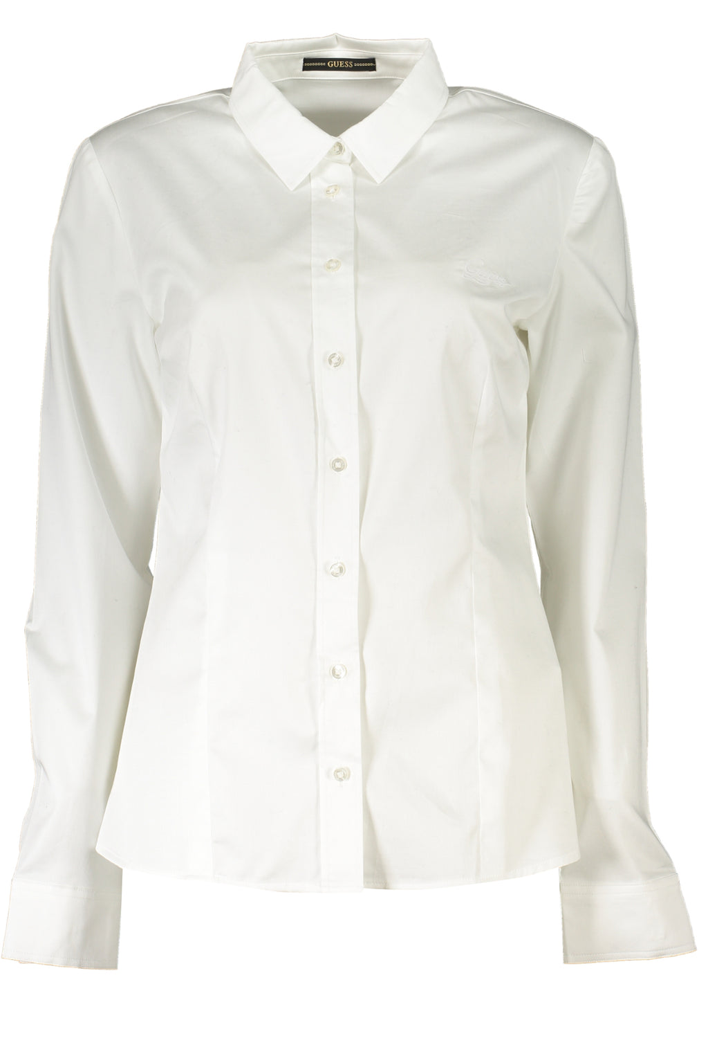 GUESS JEANS WOMEN'S LONG SLEEVE SHIRT WHITE