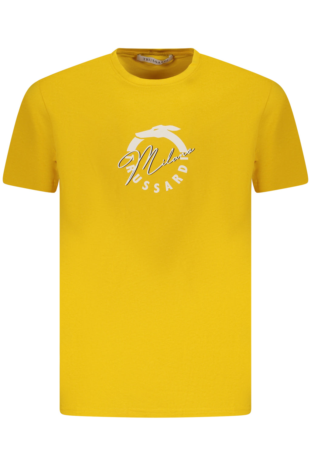TRUSSARDI SHORT SLEEVE T-SHIRT MEN YELLOW