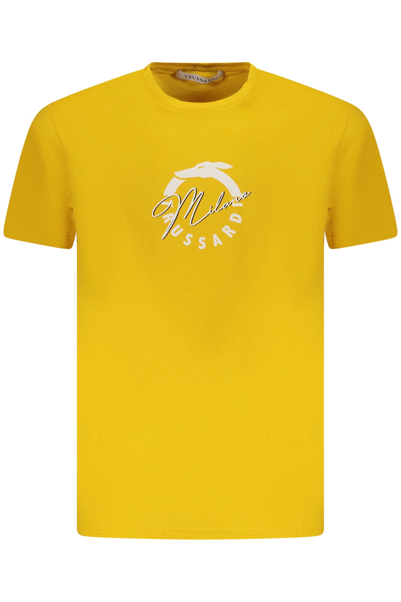 TRUSSARDI SHORT SLEEVE T-SHIRT MEN YELLOW