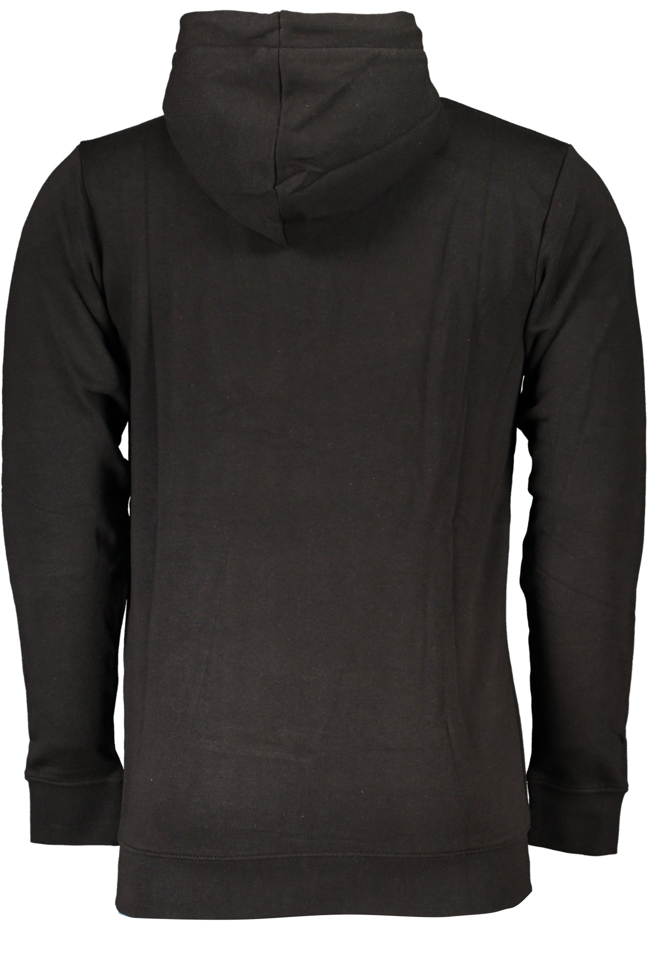CAVALLI CLASS MEN'S BLACK ZIP SWEATSHIRT