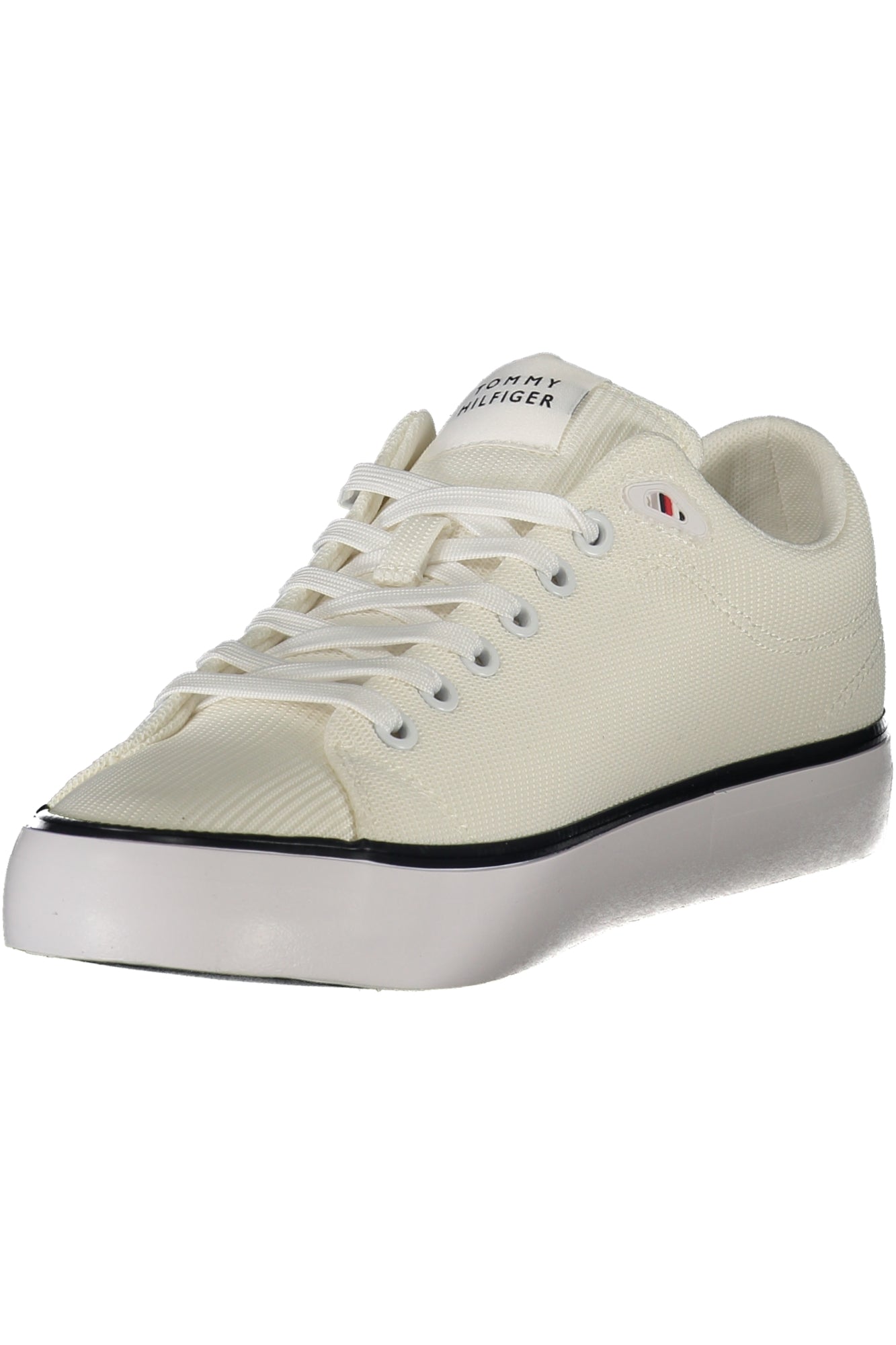 TOMMY HILFIGER MEN'S WHITE SPORTS SHOES