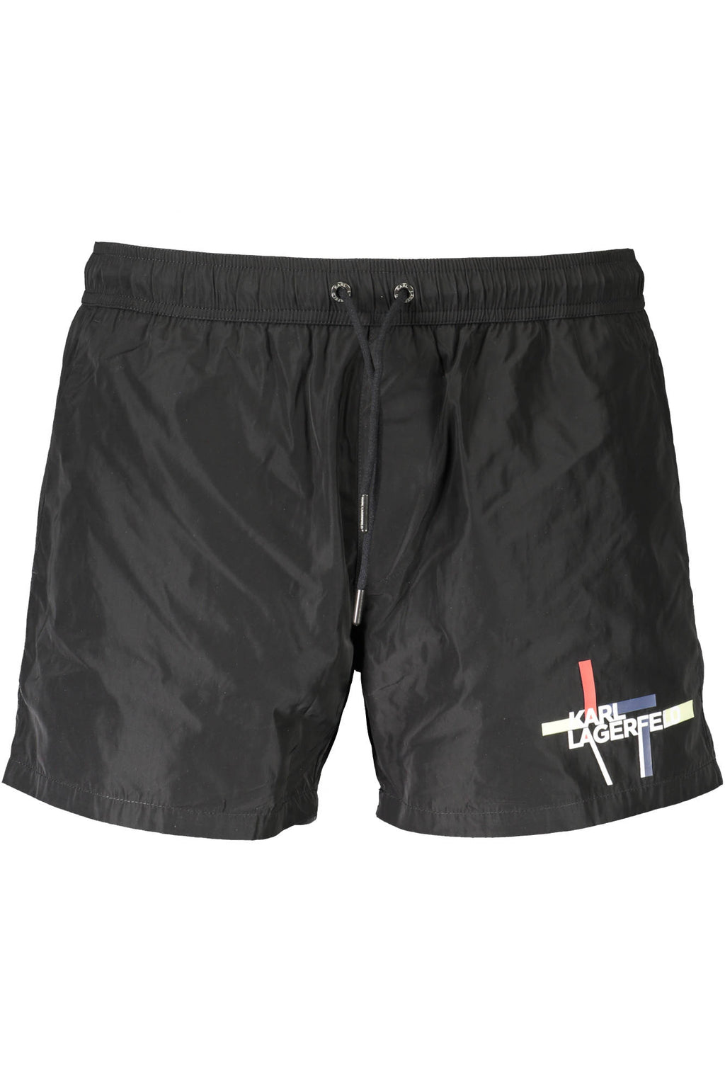 KARL LAGERFELD BEACHWEAR SWIMSUIT PARTS UNDER MAN BLACK