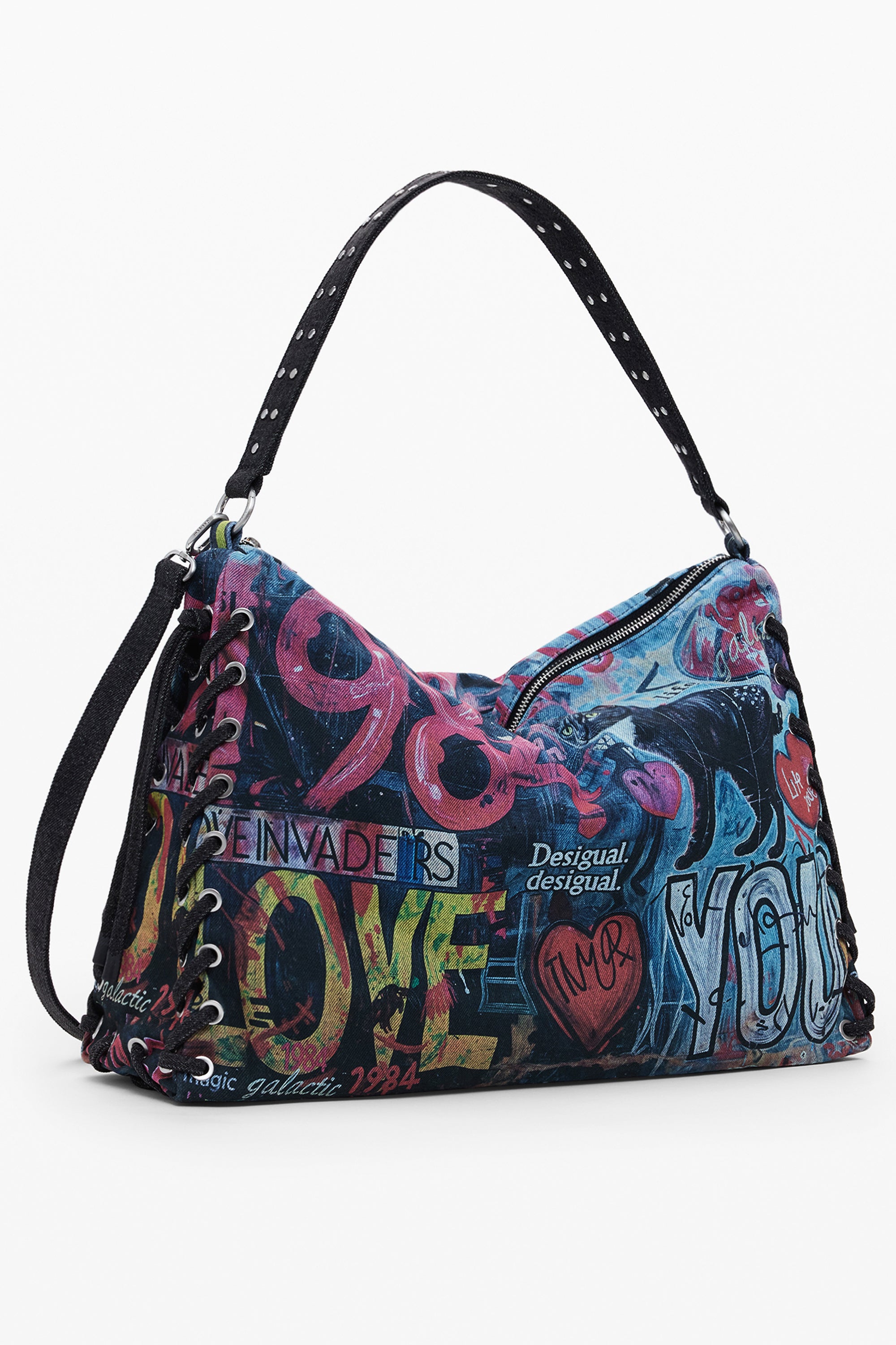 DESIGUAL WOMEN'S BLUE BAG