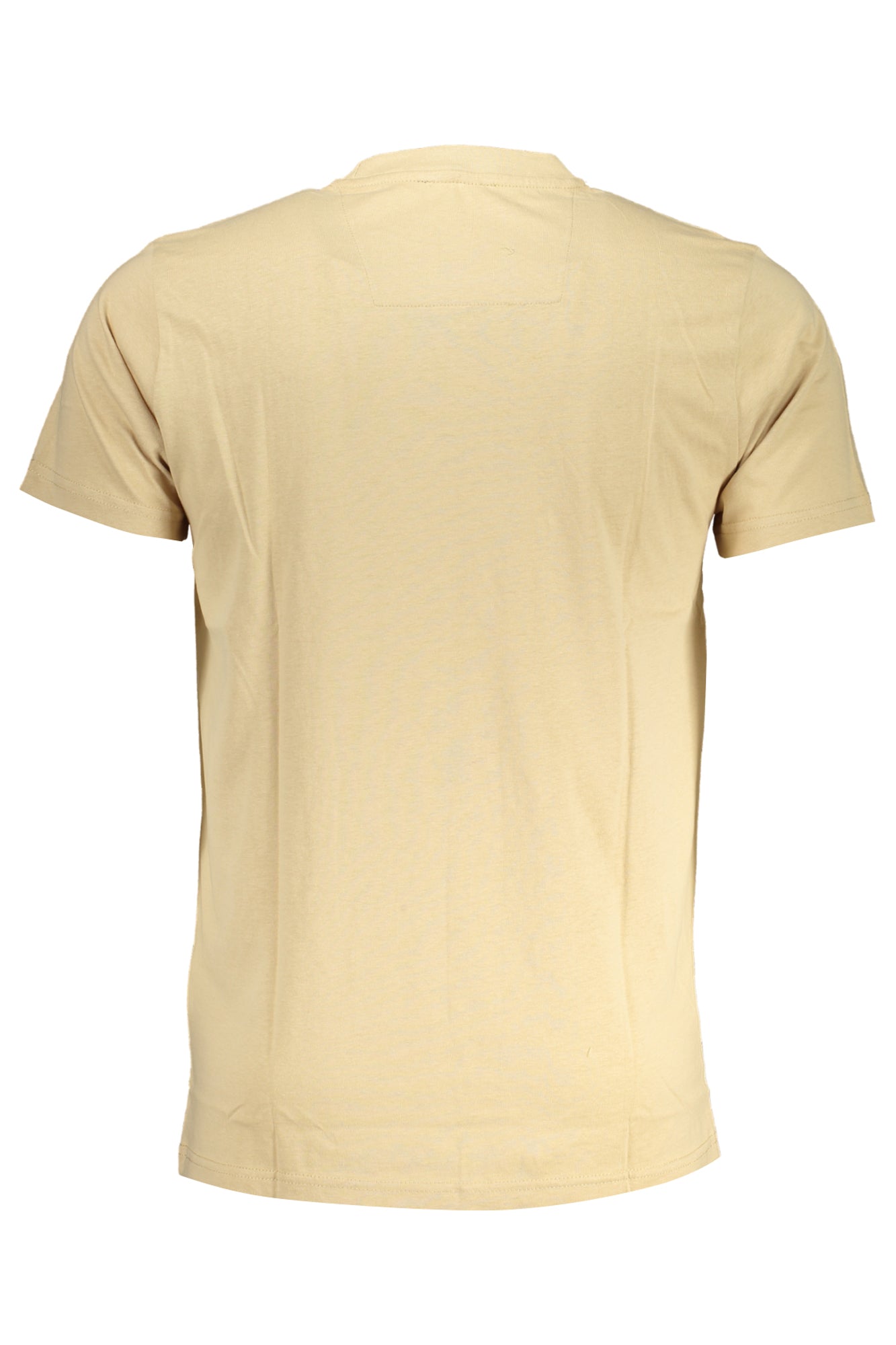 CAVALLI CLASS MEN'S SHORT SLEEVED T-SHIRT BEIGE