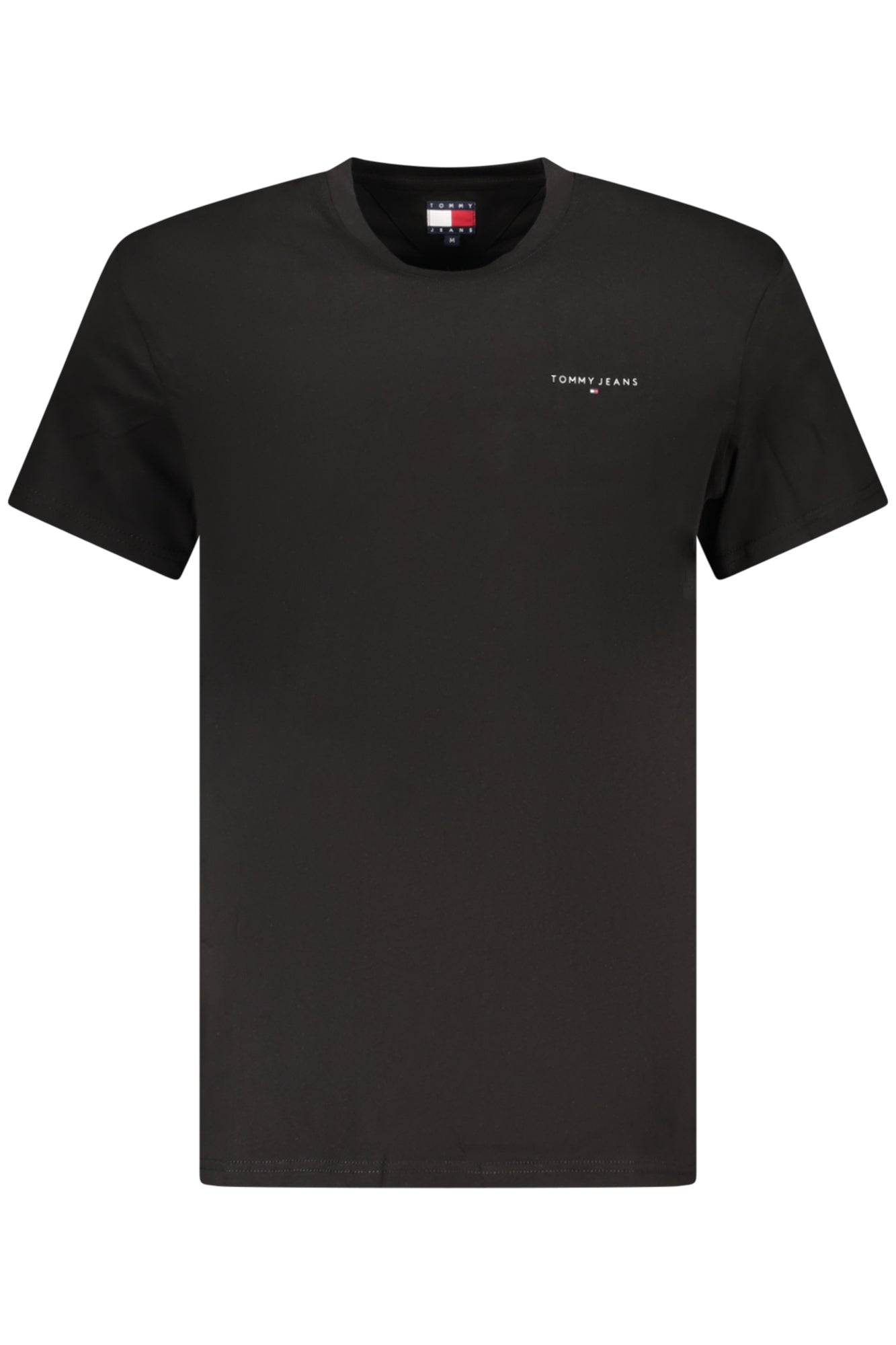 TOMMY HILFIGER MEN'S SHORT-SLEEVE T-SHIRT BLACK