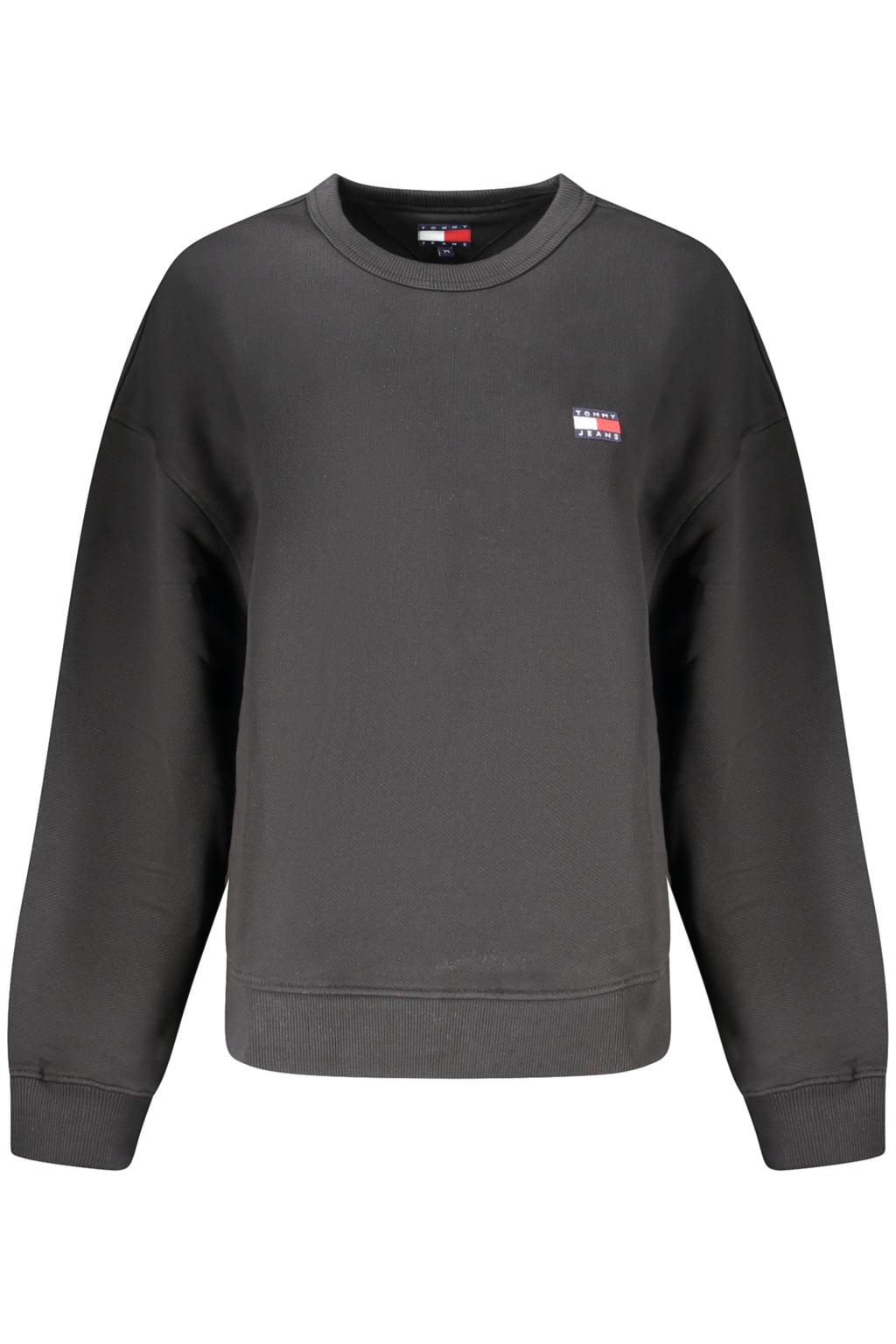 TOMMY HILFIGER WOMEN'S ZIPLESS SWEATSHIRT BLACK