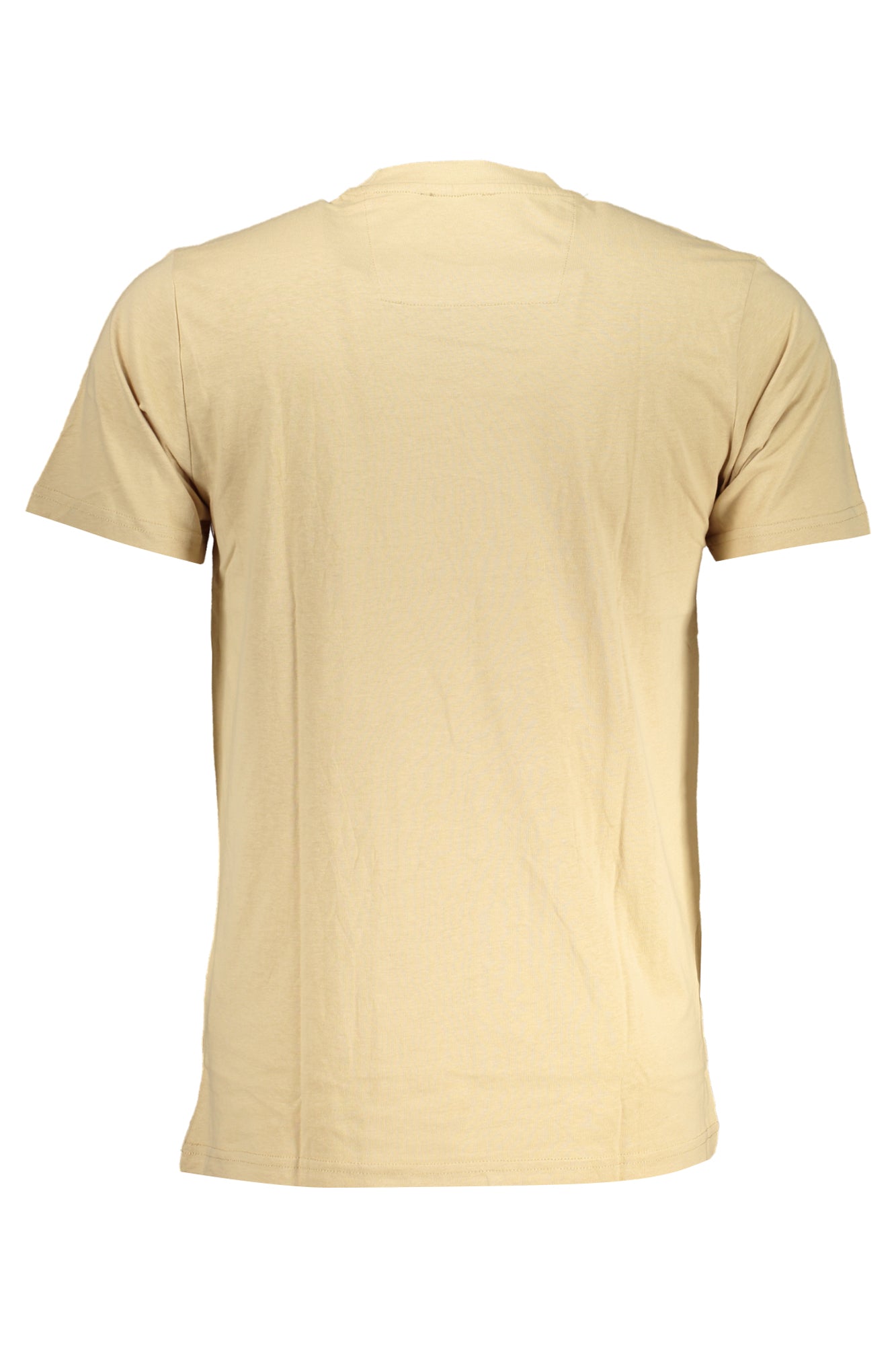 CAVALLI CLASS MEN'S SHORT SLEEVED T-SHIRT BEIGE