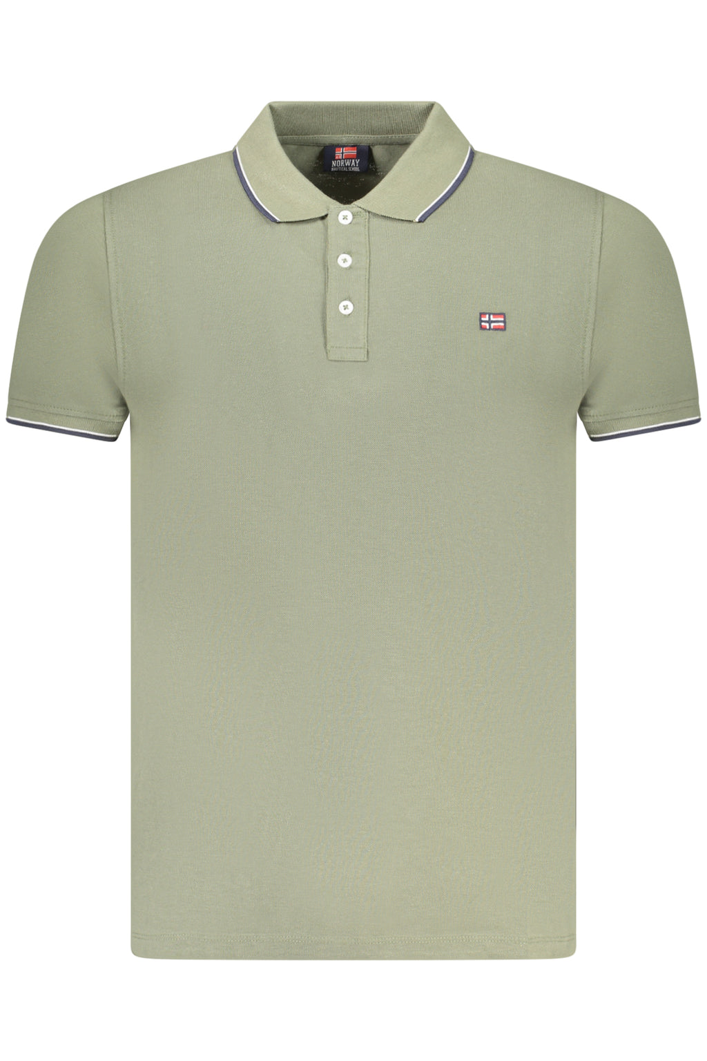 NORWAY 1963 MEN'S SHORT SLEEVE POLO GREEN