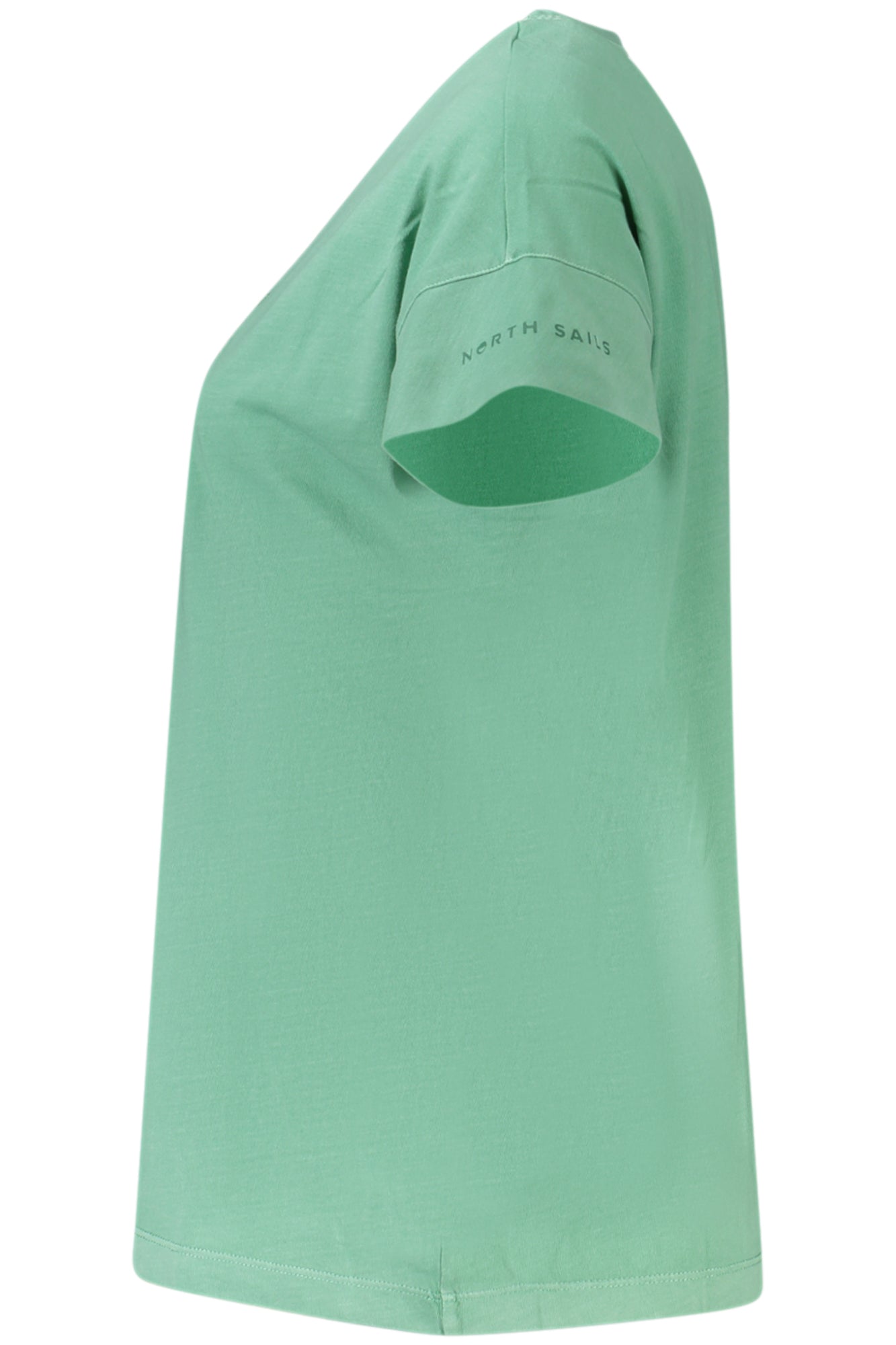 NORTH SAILS GREEN WOMEN'S SHORT SLEEVE T-SHIRT