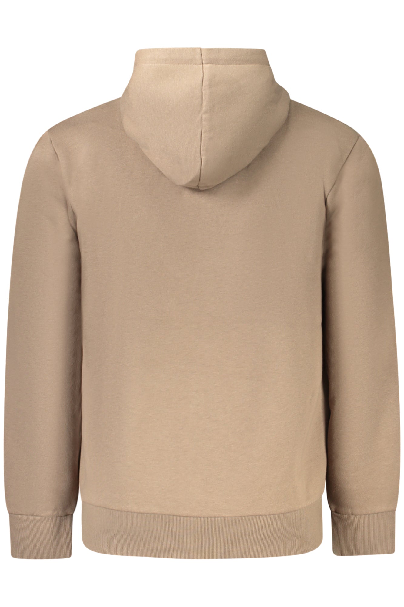 TIMBERLAND MEN'S BROWN ZIP-UP SWEATSHIRT