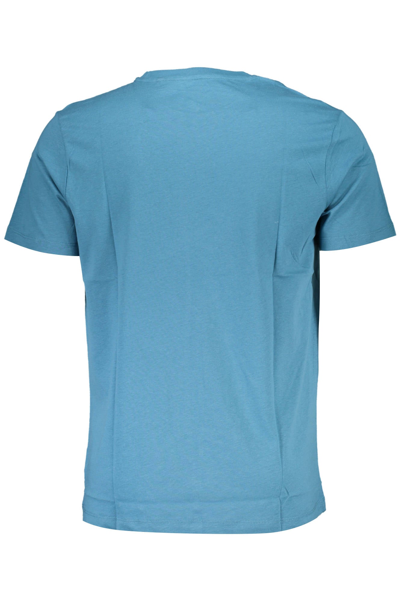 GIAN MARCO VENTURI MEN'S SHORT SLEEVE T-SHIRT BLUE