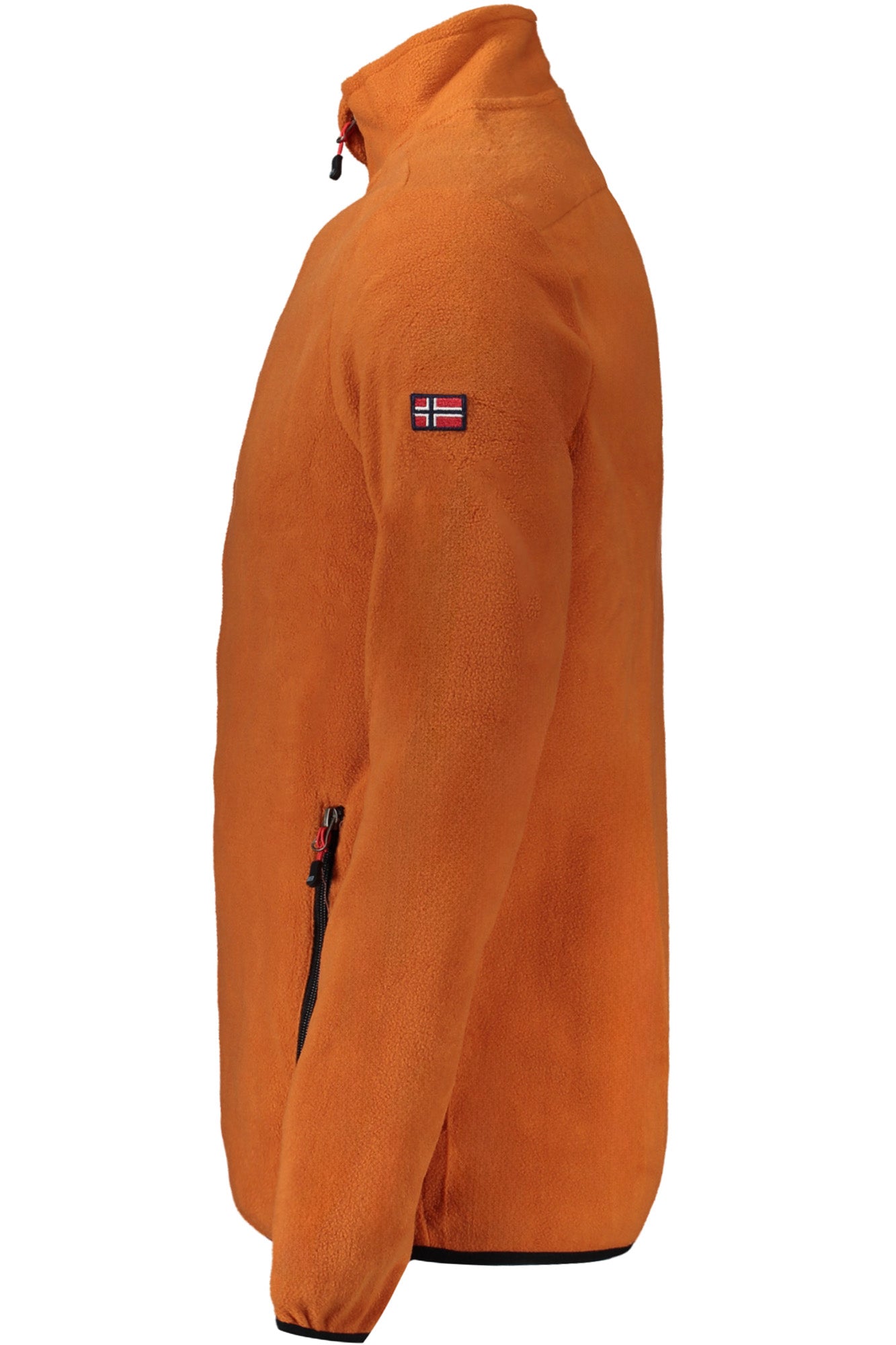 NORWAY 1963 MEN'S BROWN ZIP-UP SWEATSHIRT