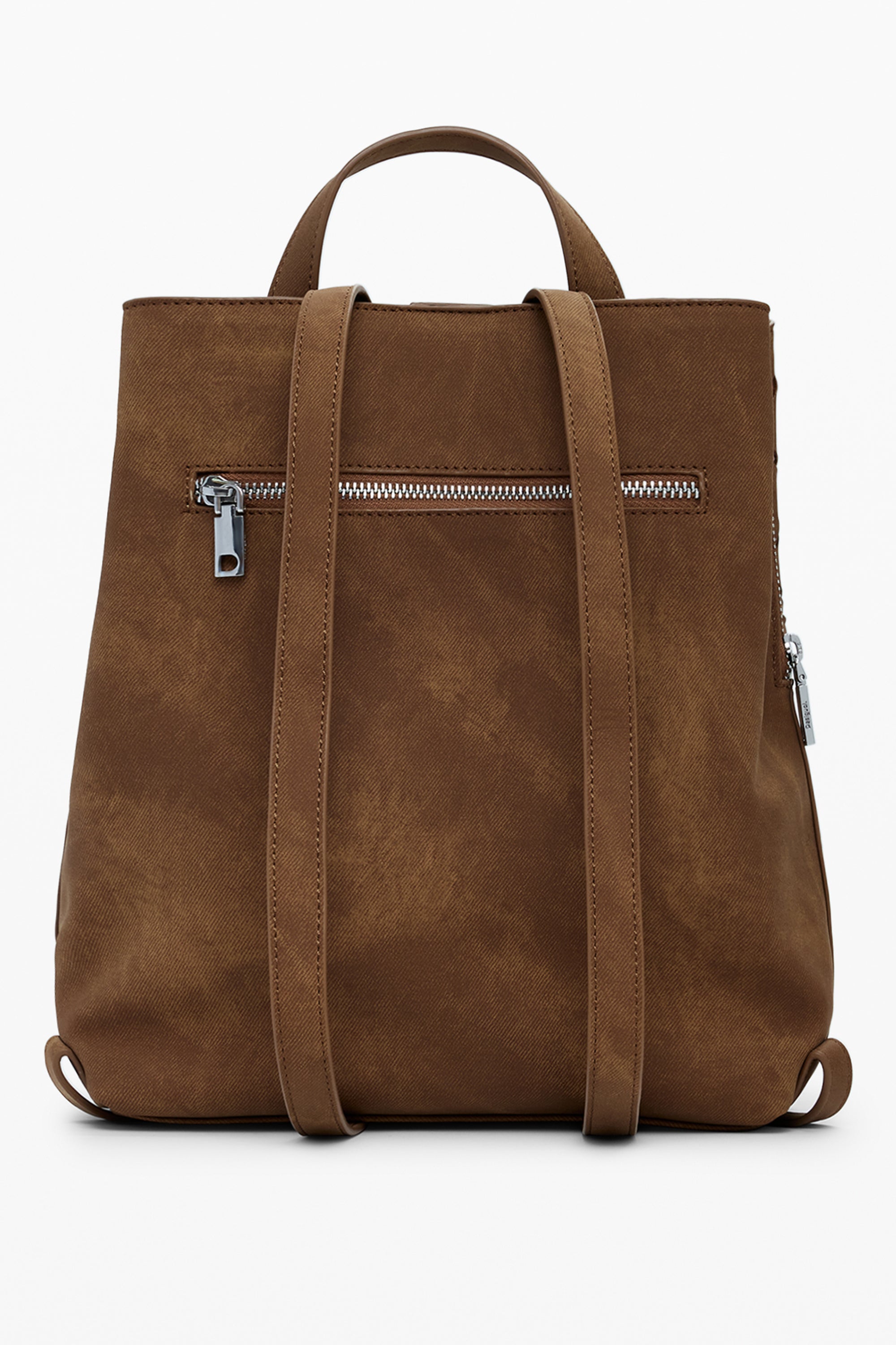 DESIGUAL WOMEN'S BROWN BACKPACK