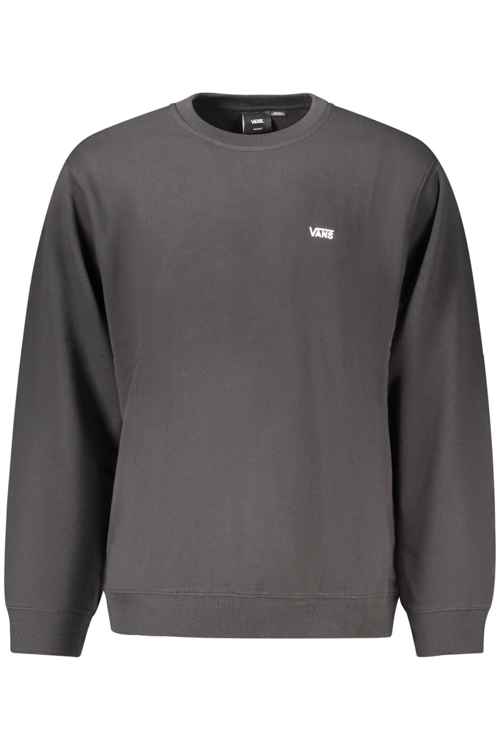 VANS MEN'S BLACK ZIP-UP SWEATSHIRT