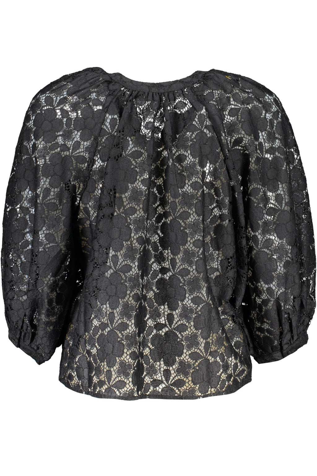 DESIGUAL WOMEN'S LONG SLEEVE SHIRT BLACK