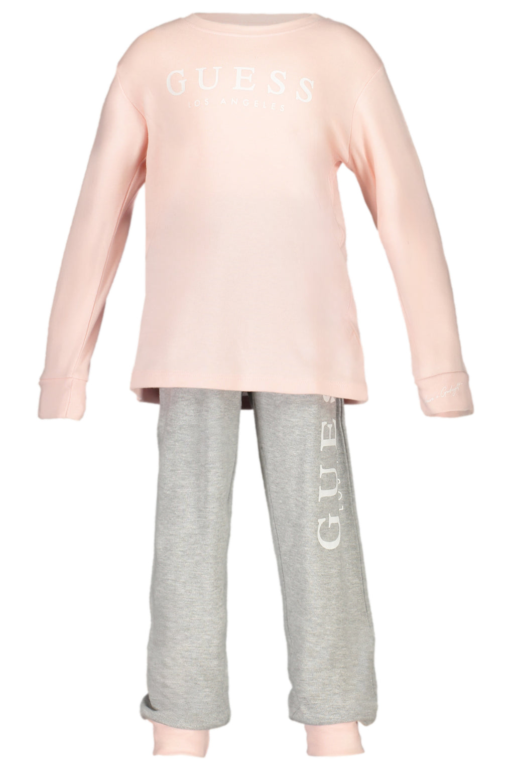 GUESS JEANS PINK GIRL WITHOUT ZIP SWEATSHIRT