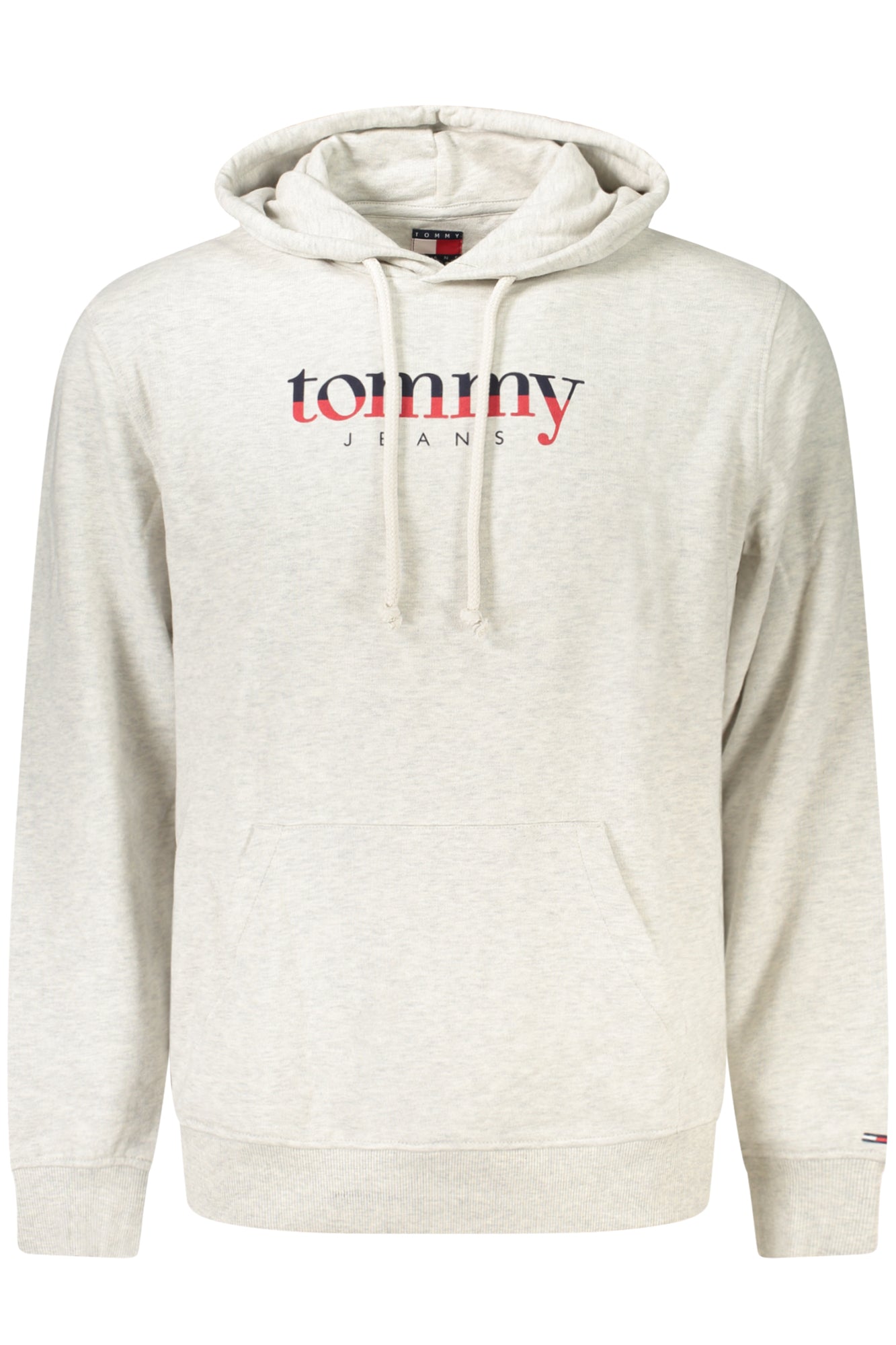 TOMMY HILFIGER MEN'S GRAY ZIP-UP SWEATSHIRT