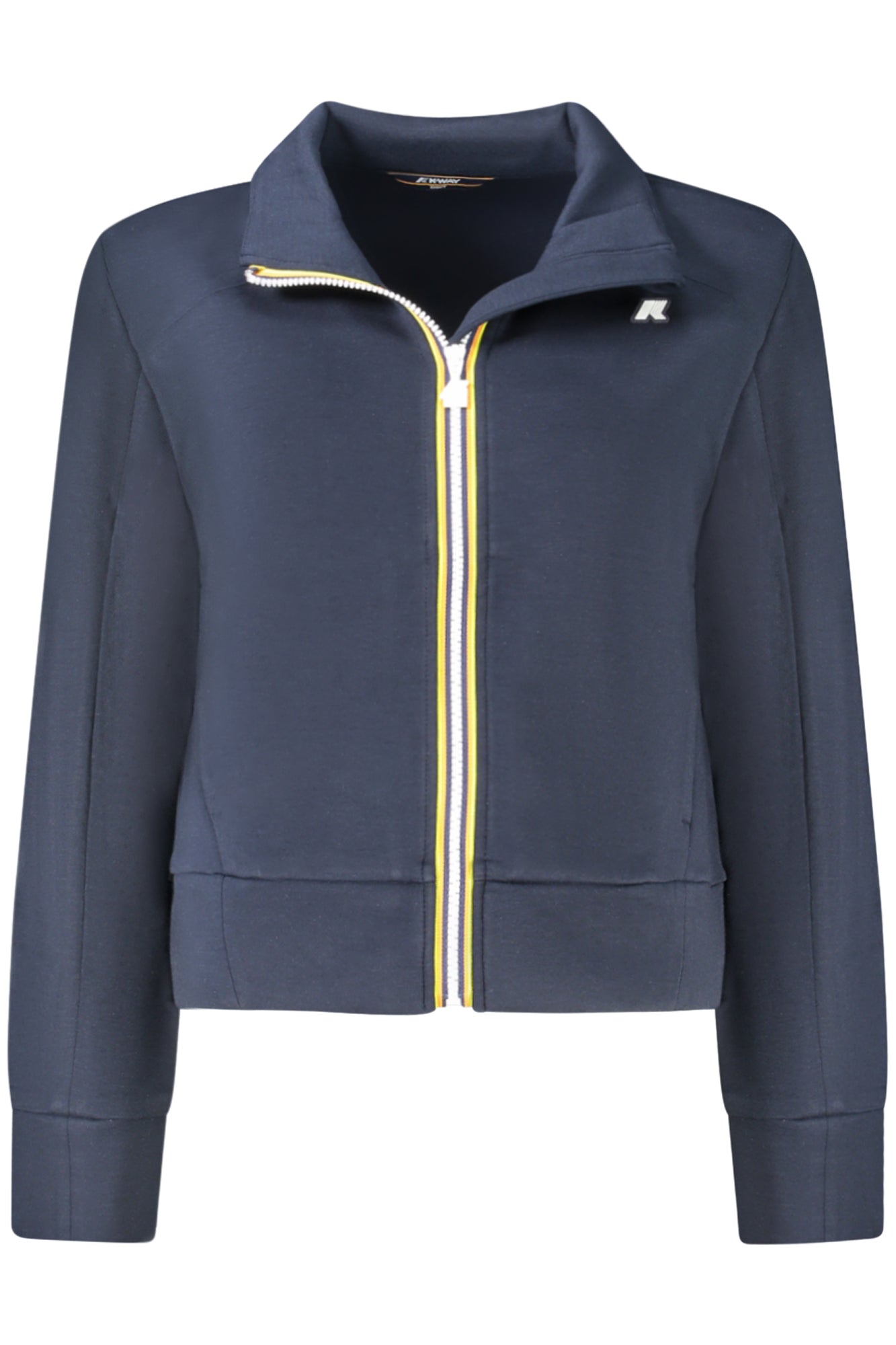 K-WAY SWEATSHIRT WITH ZIP WOMEN BLUE