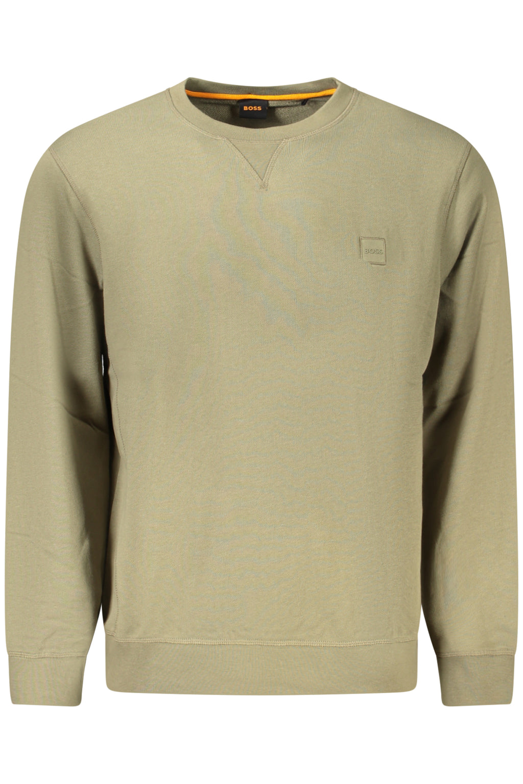 BOSS SWEATSHIRT WITHOUT ZIP MEN GREEN