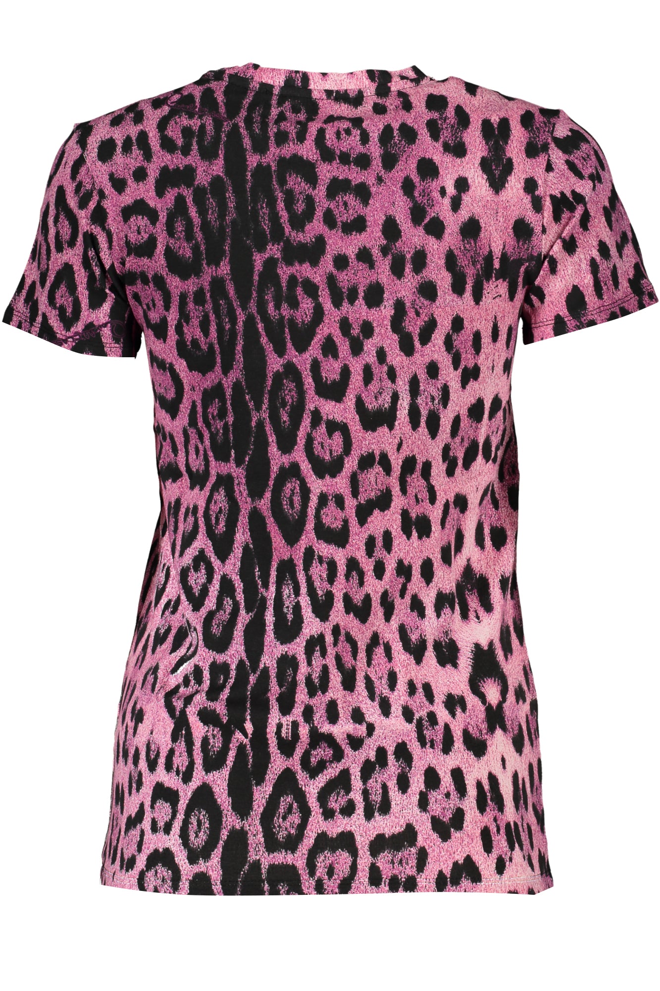 CAVALLI CLASS WOMEN'S SHORT SLEEVE T-SHIRT PINK