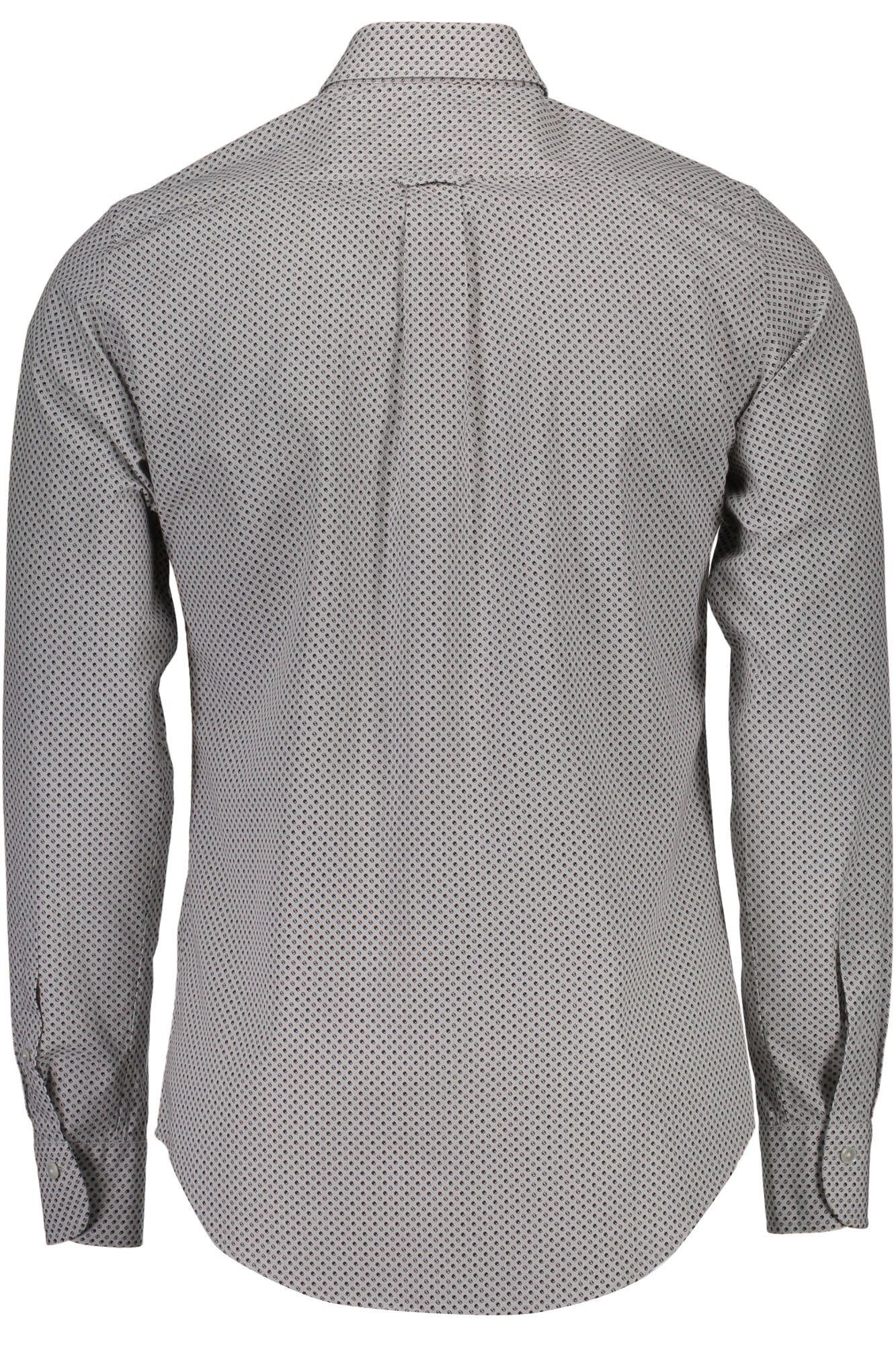 GANT MEN'S WHITE LONG SLEEVE SHIRT