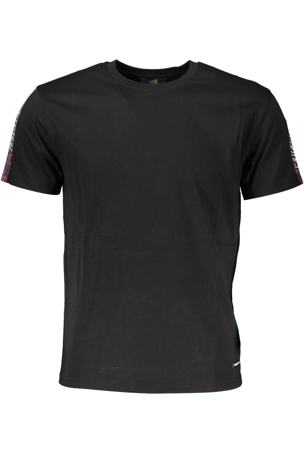 CAVALLI CLASS T-SHIRT SHORT SLEEVE MAN BLACK