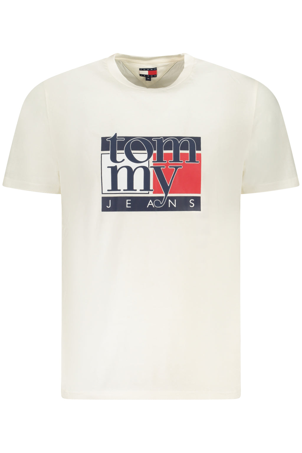 TOMMY HILFIGER MEN'S SHORT-SLEEVE T-SHIRT WHITE