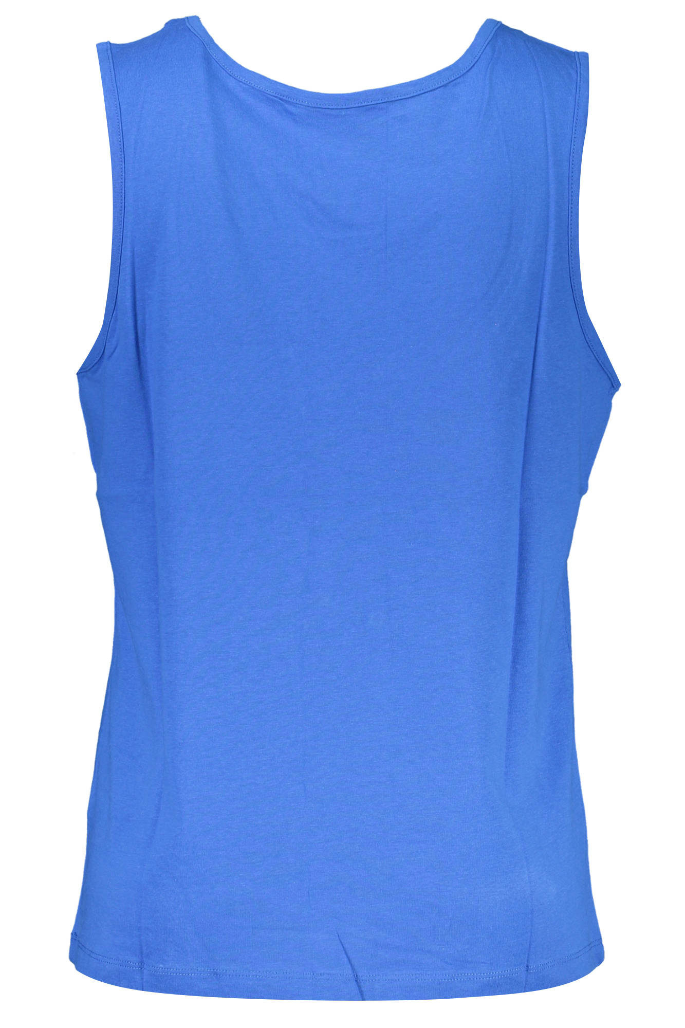 GIAN MARCO VENTURI MEN'S BLUE TANK TOP