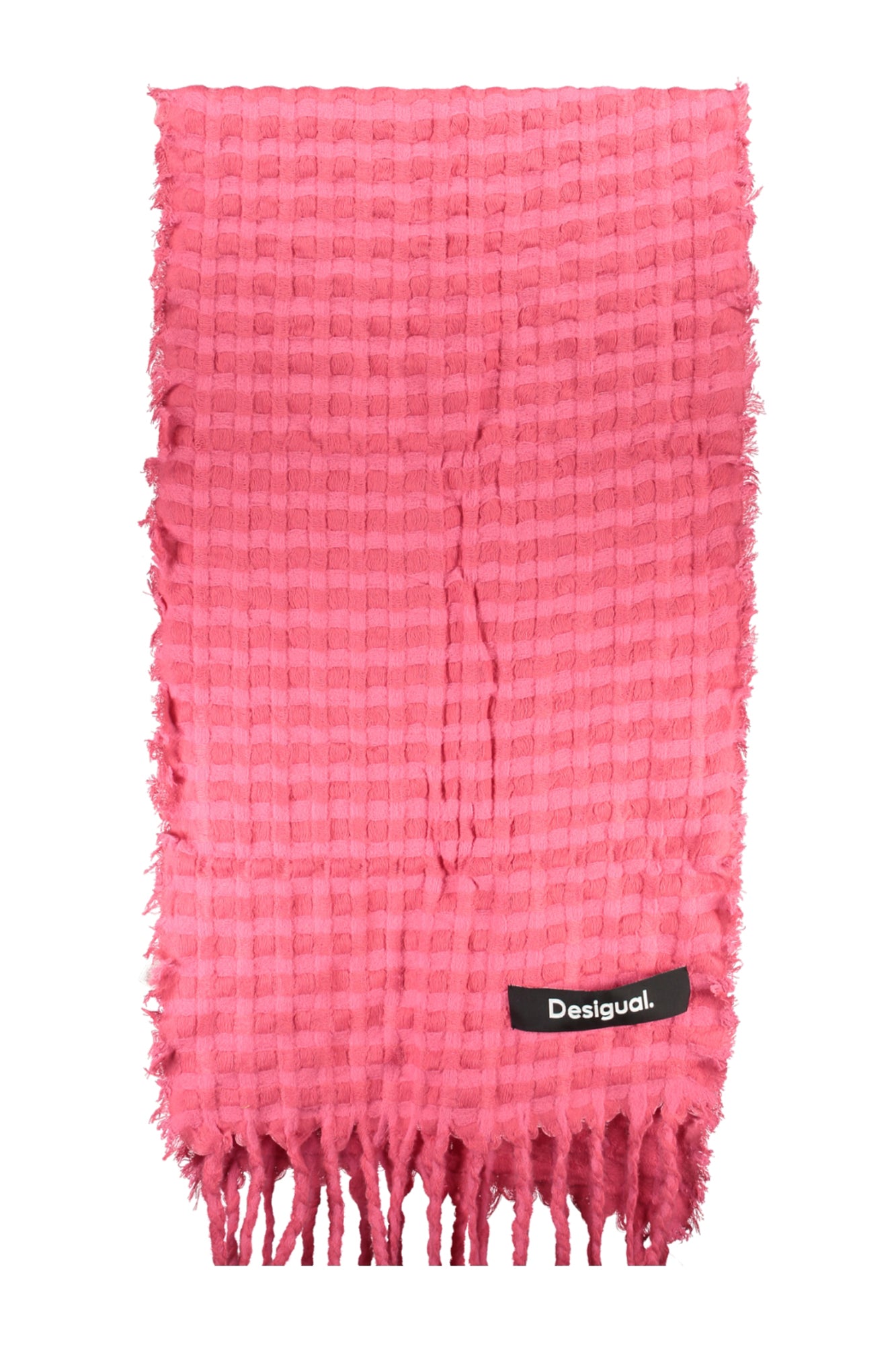 DESIGUAL WOMEN'S PINK SCARF