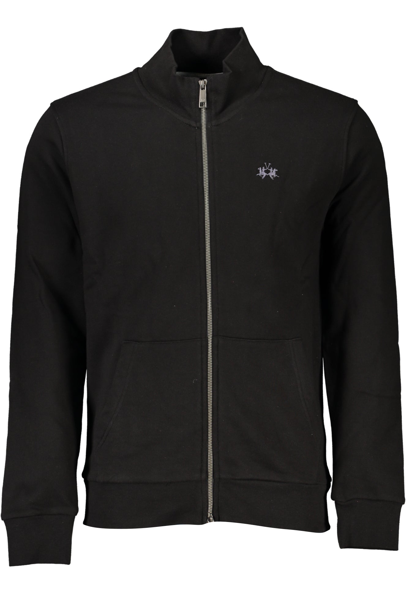 LA MARTINA MEN'S BLACK ZIP SWEATSHIRT