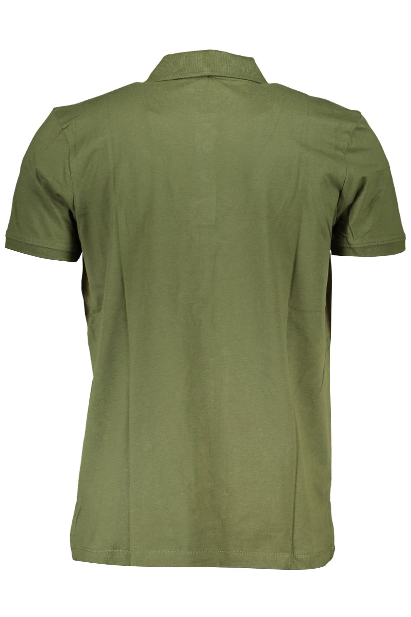 GIAN MARCO VENTURI MEN'S SHORT SLEEVE POLO GREEN