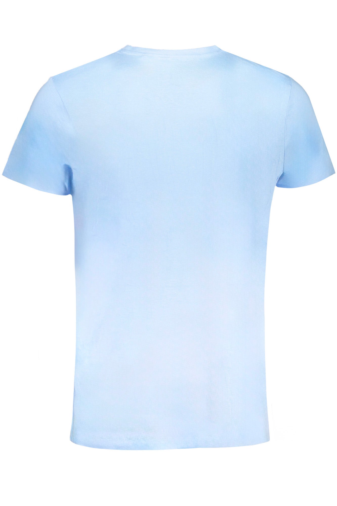 GIAN MARCO VENTURI MEN'S SHORT SLEEVED T-SHIRT BLUE