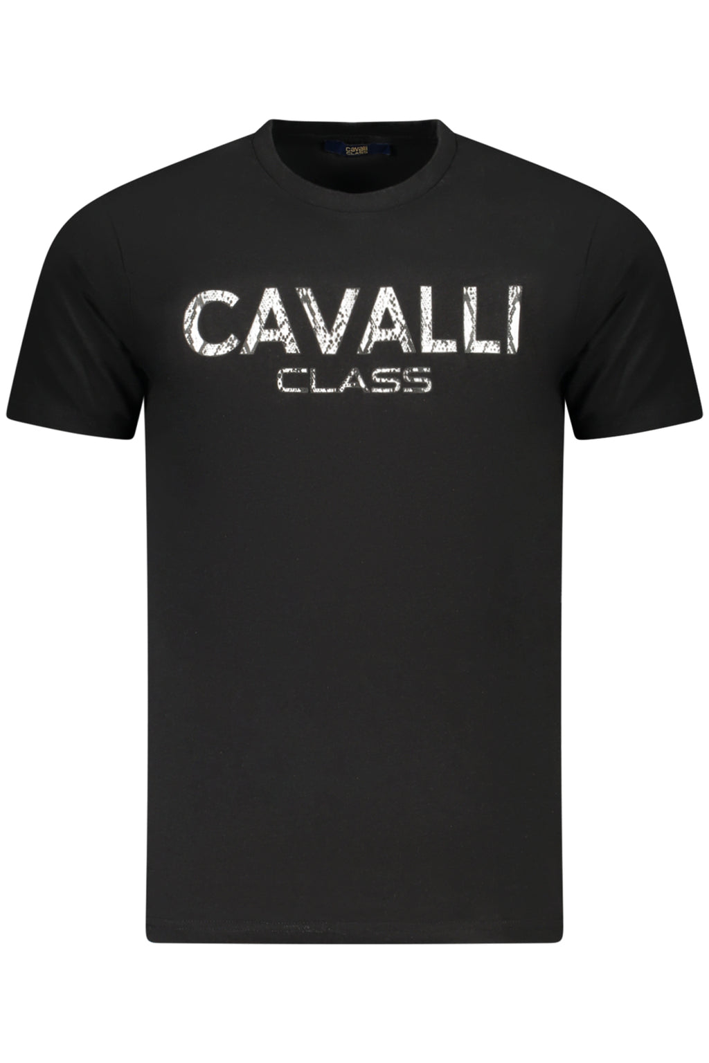 CAVALLI CLASS SHORT SLEEVE T-SHIRT MEN BLACK