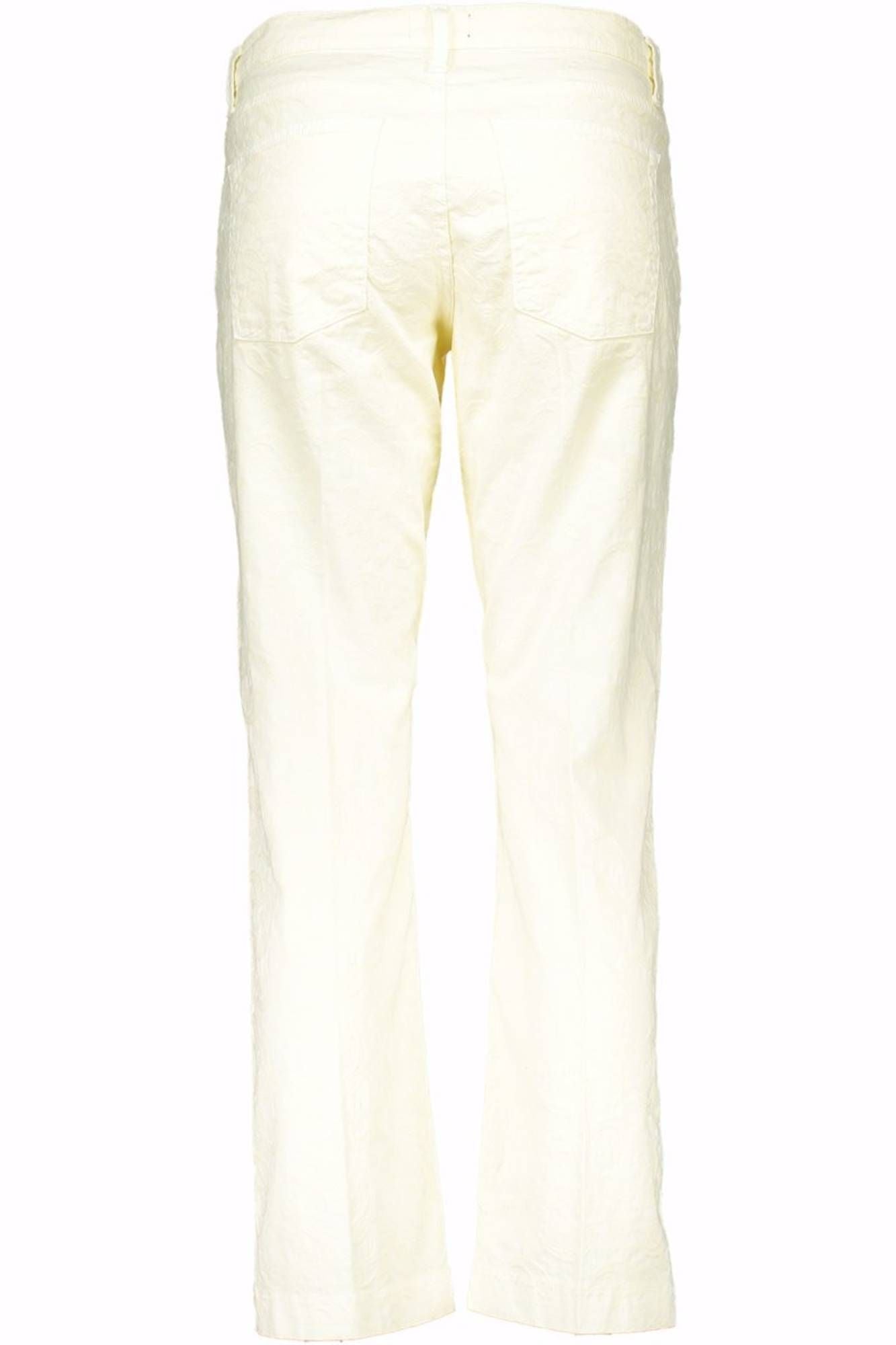 GANT WHITE WOMEN'S TROUSERS
