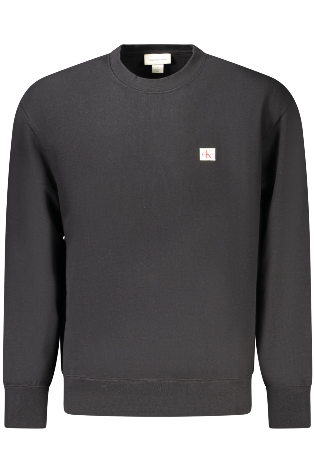 CALVIN KLEIN MEN'S BLACK ZIP-UP SWEATSHIRT