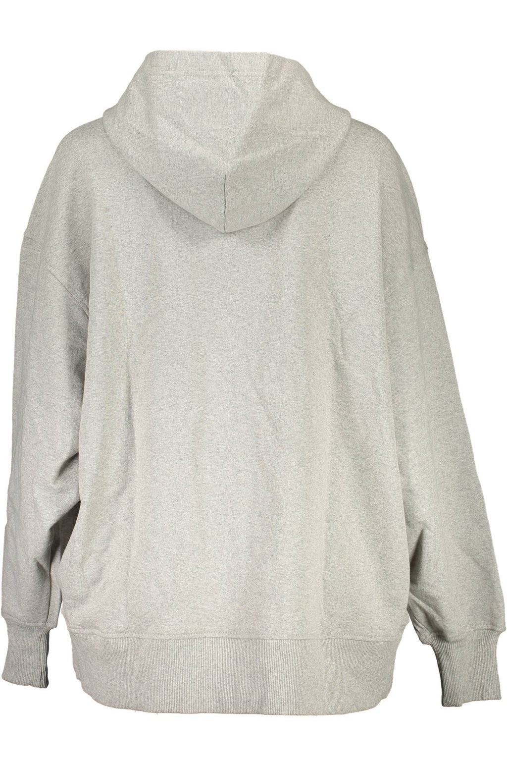 CALVIN KLEIN SWEATSHIRT WITH ZIP WOMAN GRAY