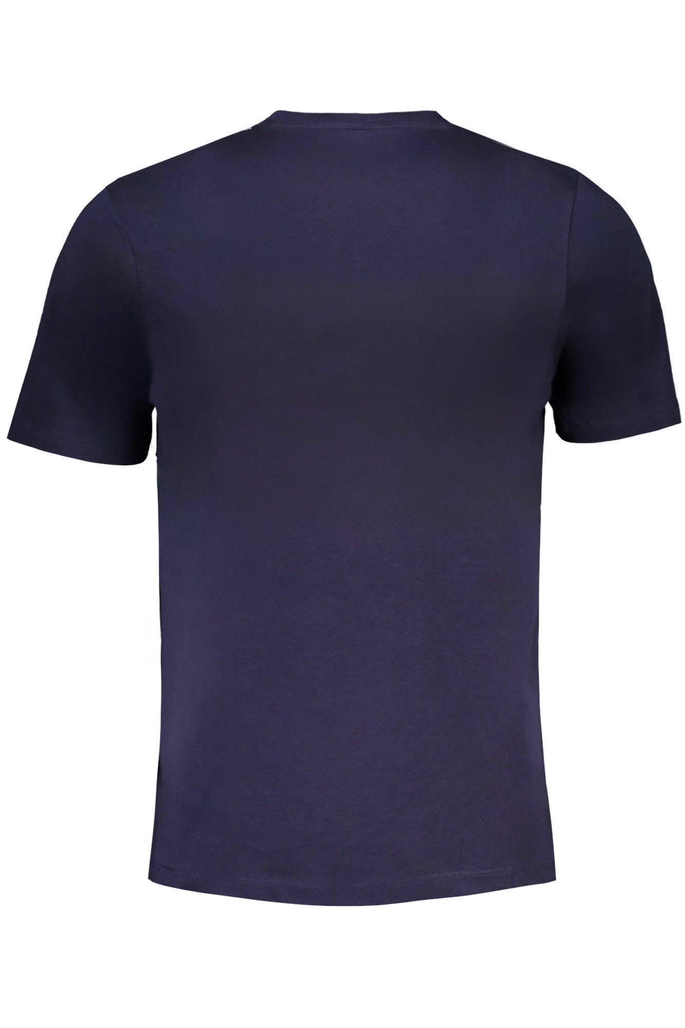 GIAN MARCO VENTURI MEN'S SHORT SLEEVED T-SHIRT BLUE