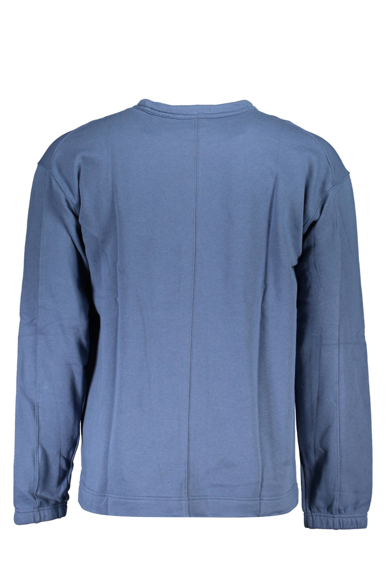 CALVIN KLEIN BLUE MEN'S SWEATSHIRT WITHOUT ZIP